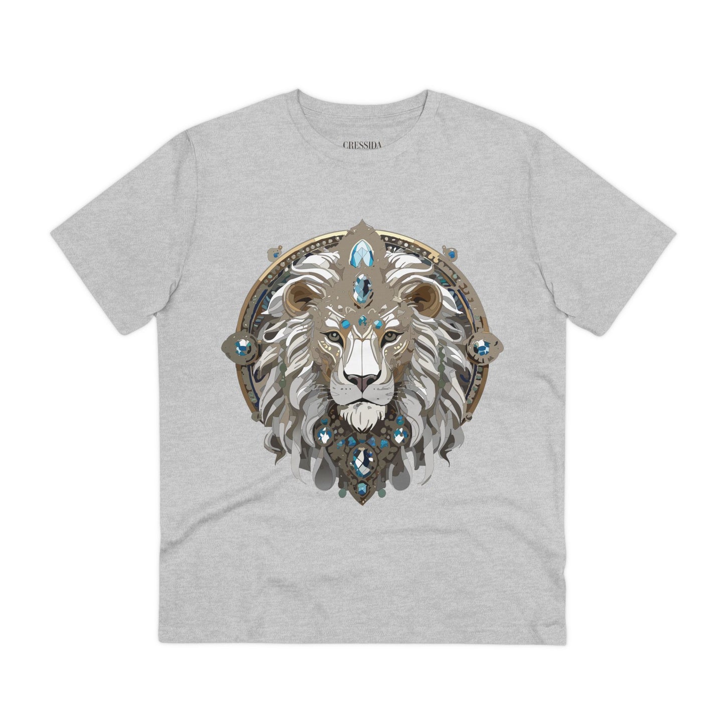 Organic T-shirt with Animals - Lion