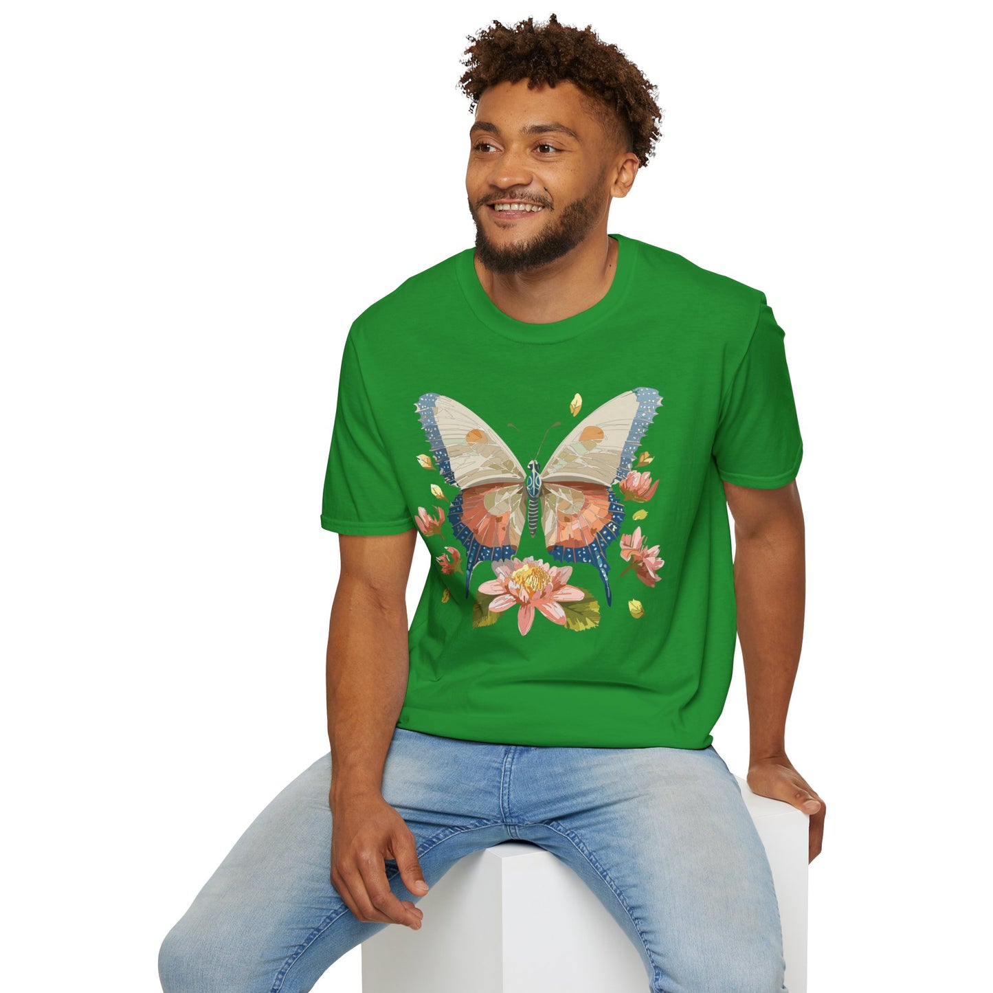 Butterfly Shirt, T Shirt with Butterfly, Monarch Shirt