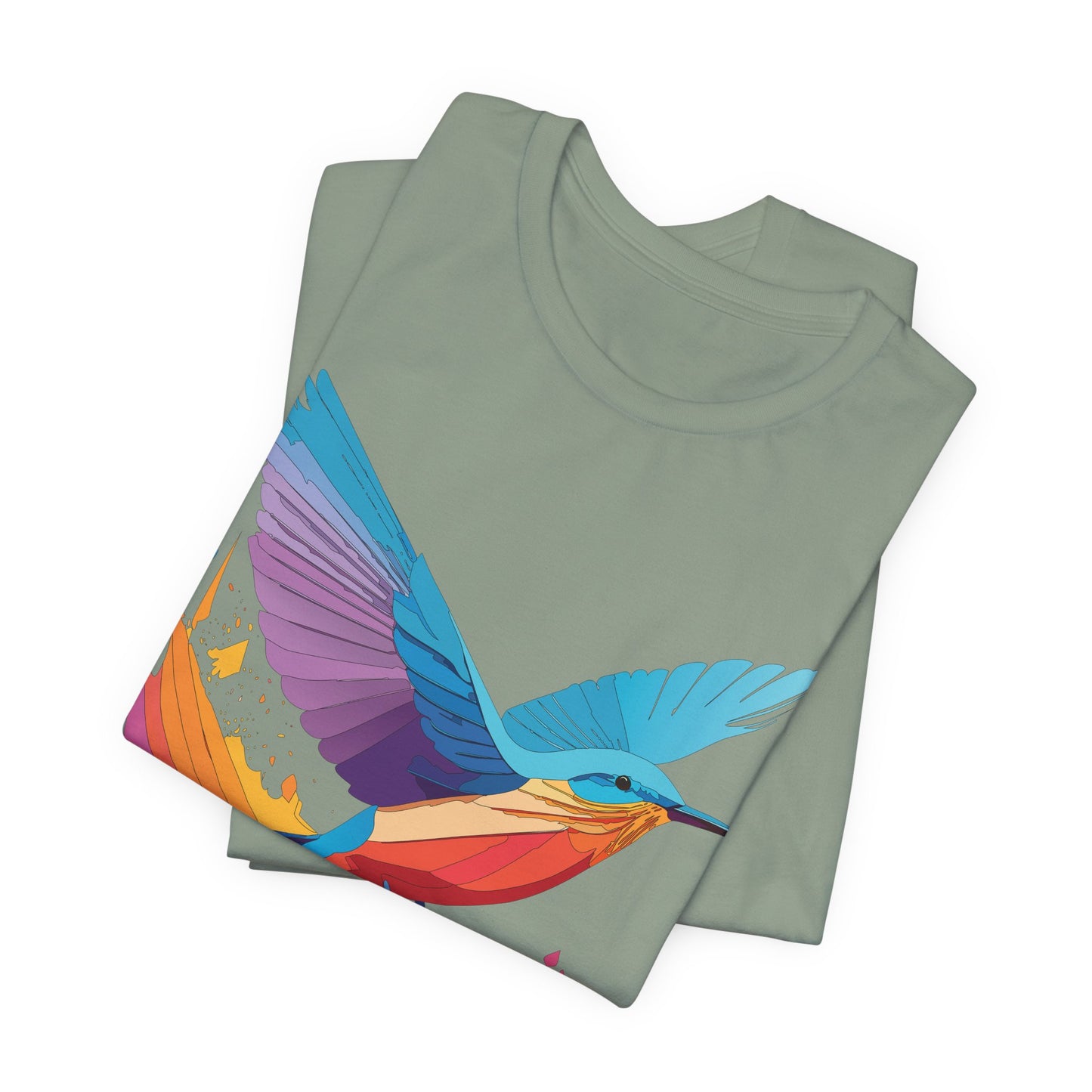 Unisex Animal Shirt, Tee Shirt with Animals, Art Design Tee Shirt, Wild Animals Shirt