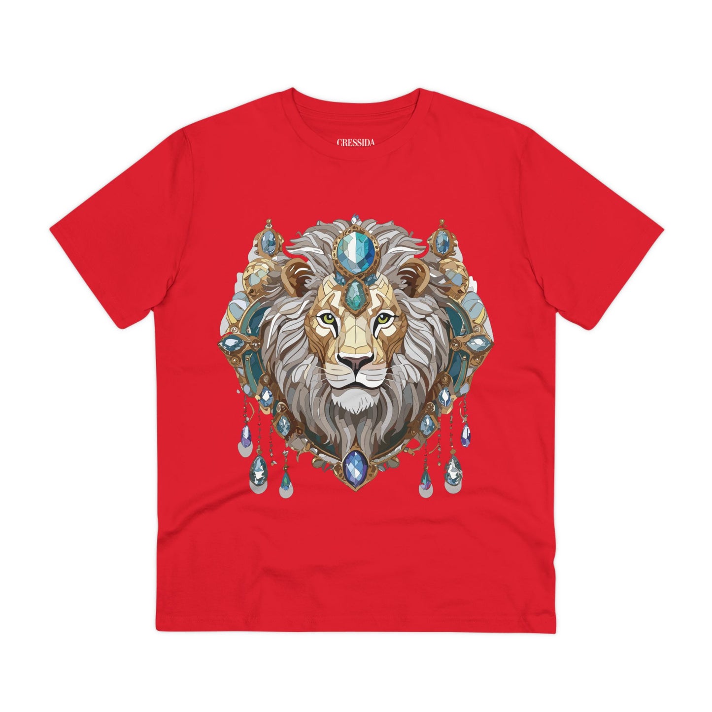 Organic T-shirt with Animals - Lion