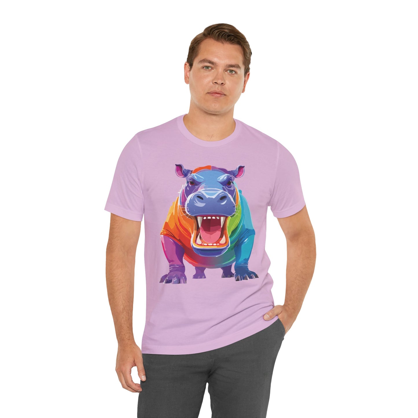 Unisex Animal Shirt, Tee Shirt with Animals, Art Design Tee Shirt, Wild Animals Shirt