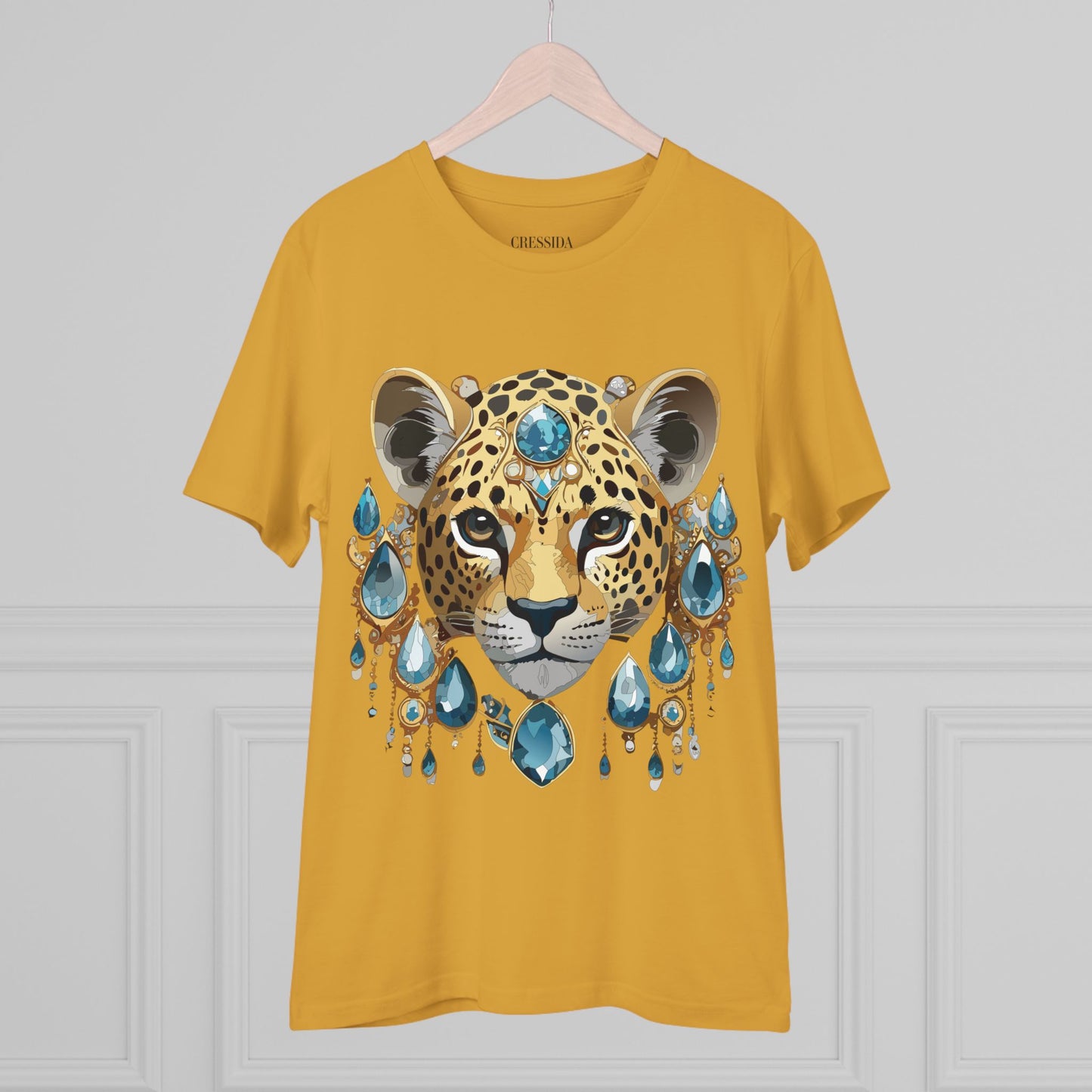 Organic T-shirt with Animals - Cheetah