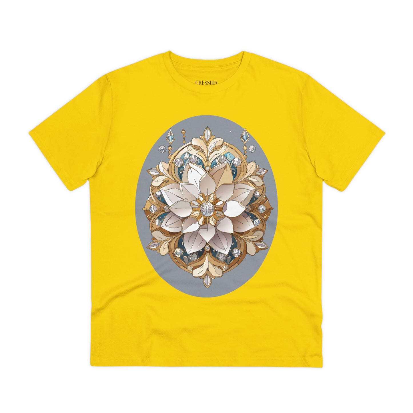 Organic T-shirt with Flower