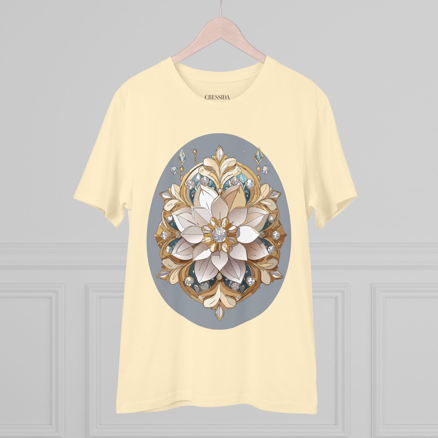 Organic T-shirt with Flower