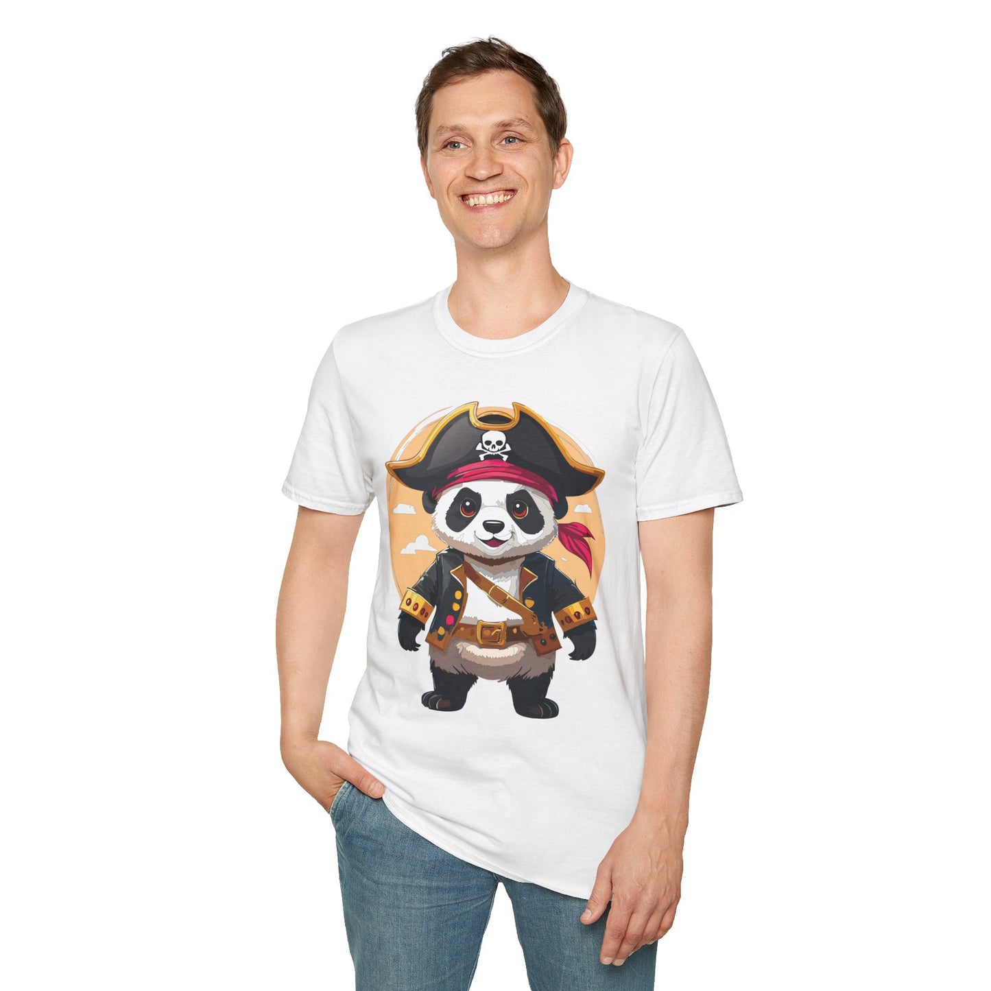 Panda Shirt, T Shirt with Panda, Animal Shirt, Tee Shirt with Animals