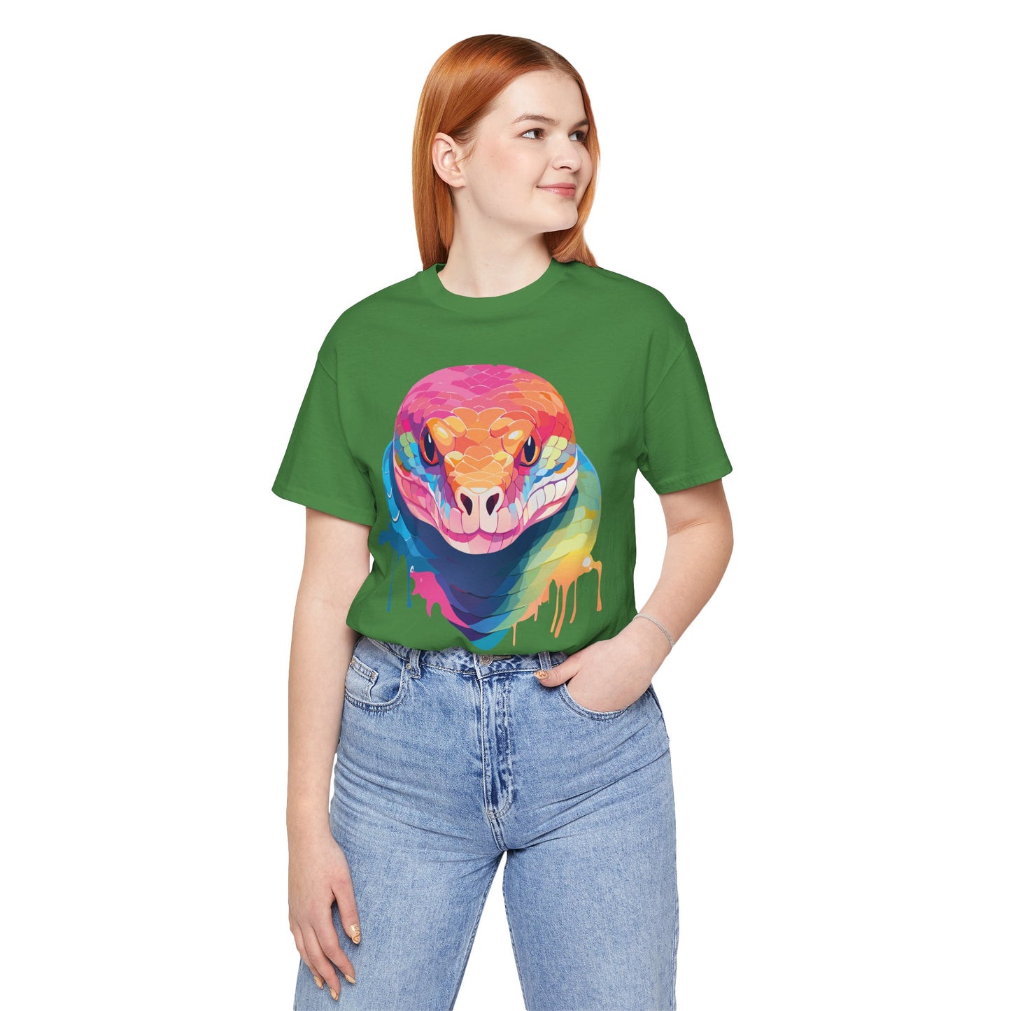 Unisex Animal Shirt, Tee Shirt with Animals, Art Design Tee Shirt, Wild Animals Shirt