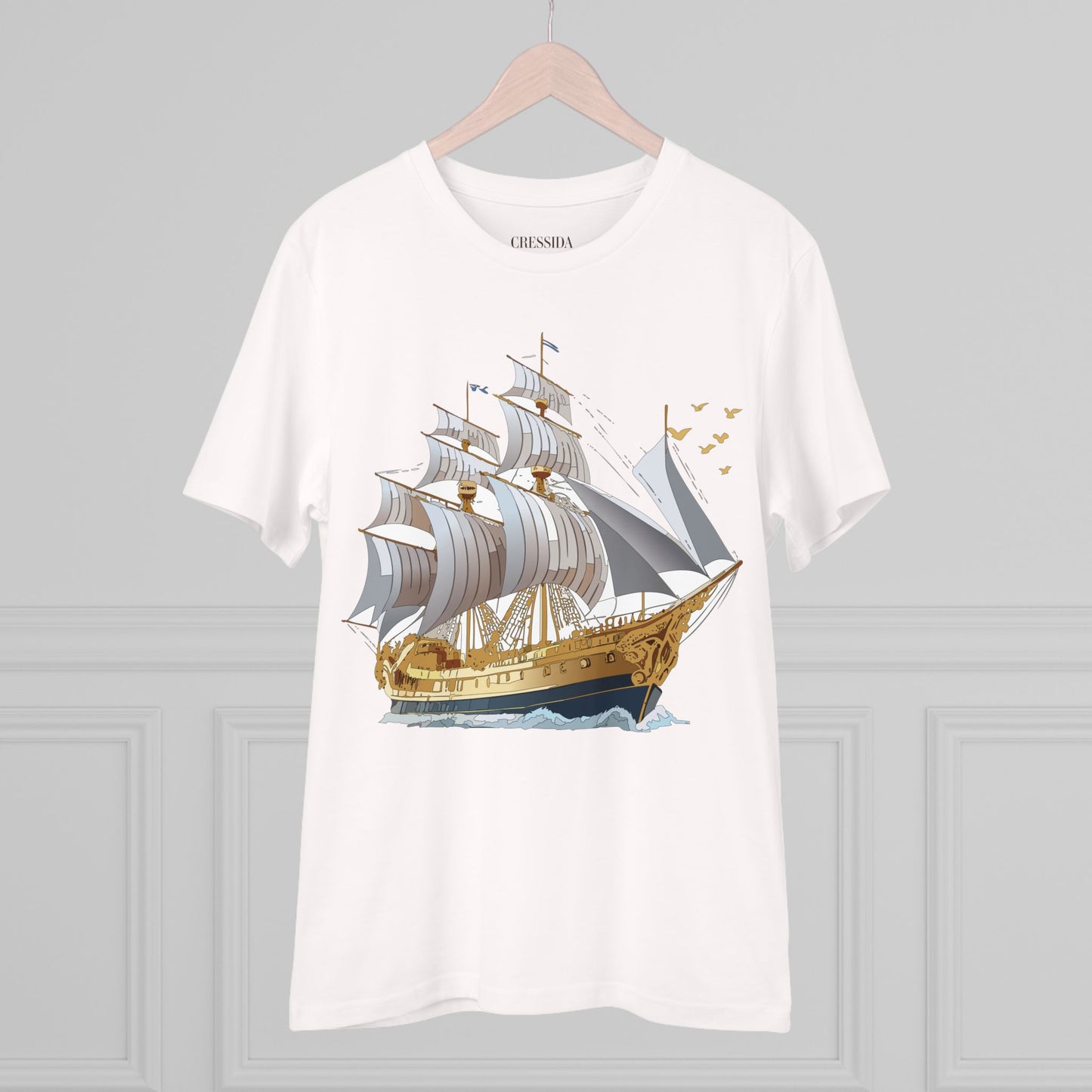 Organic T-shirt with Ship