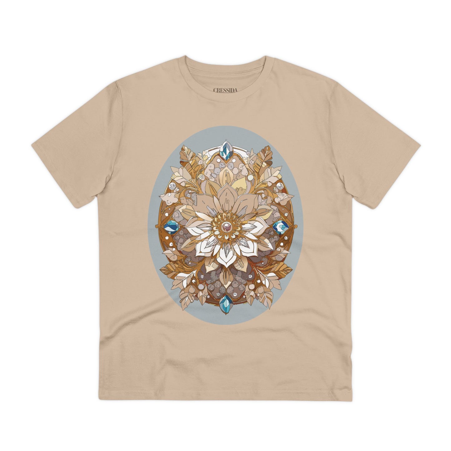 Organic T-shirt with Flower