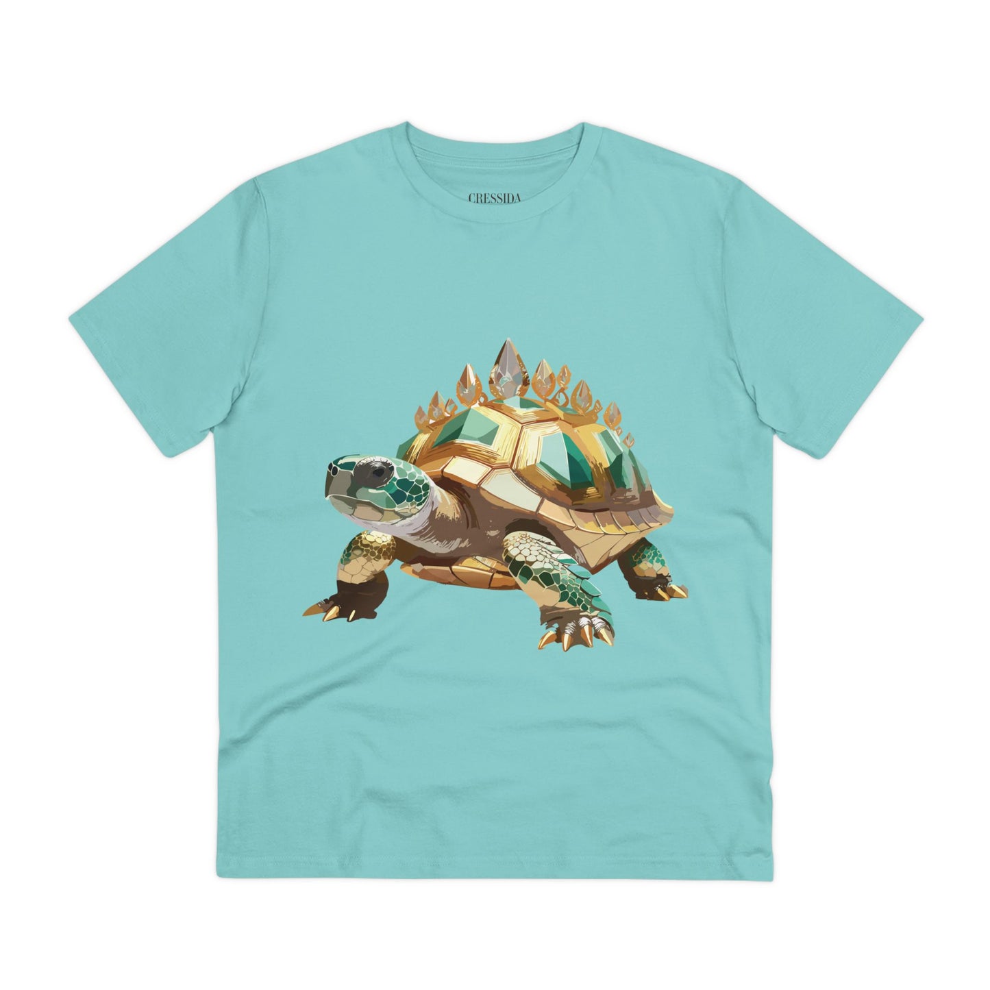 Organic T-shirt with Animals - Turtle