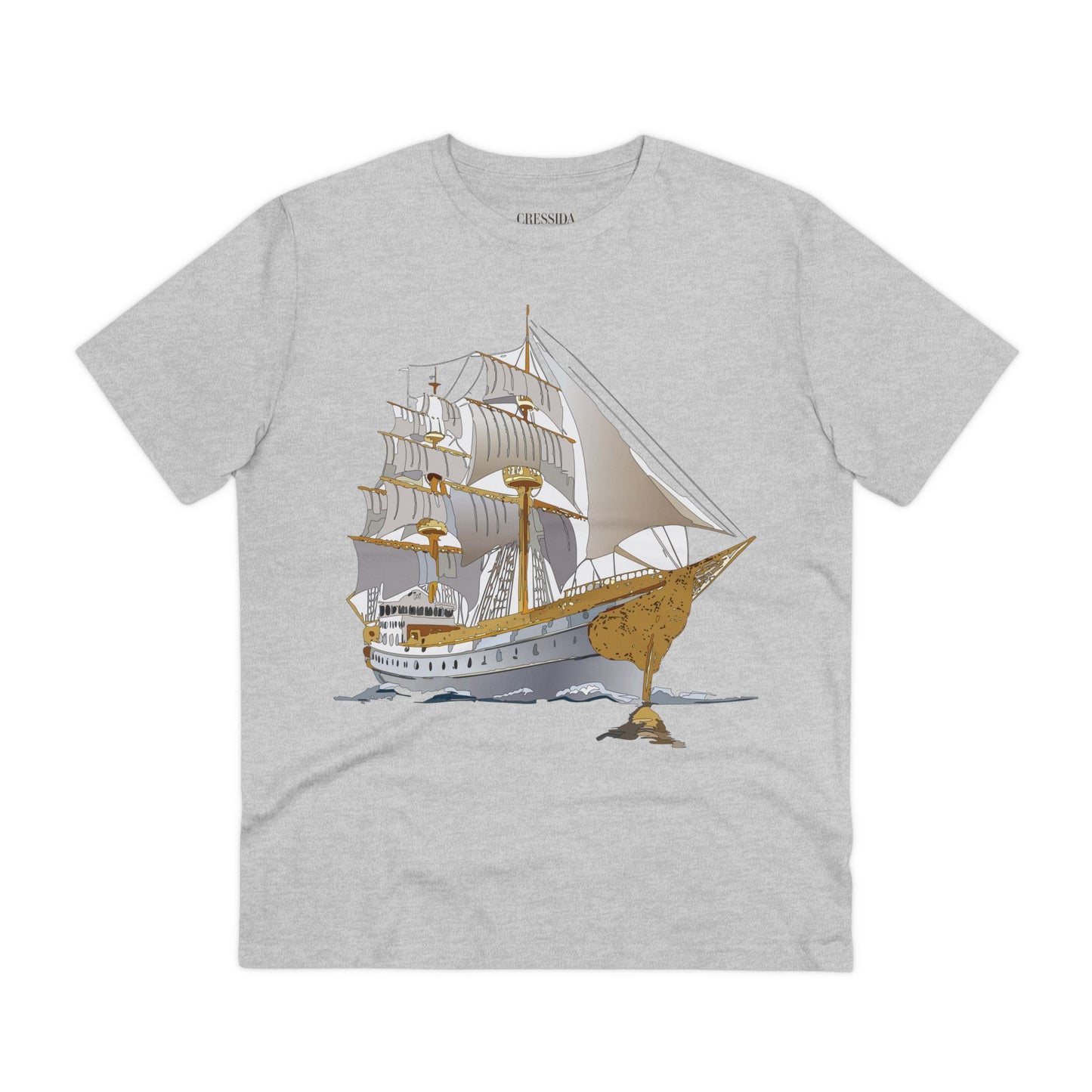 Organic T-shirt with Ship