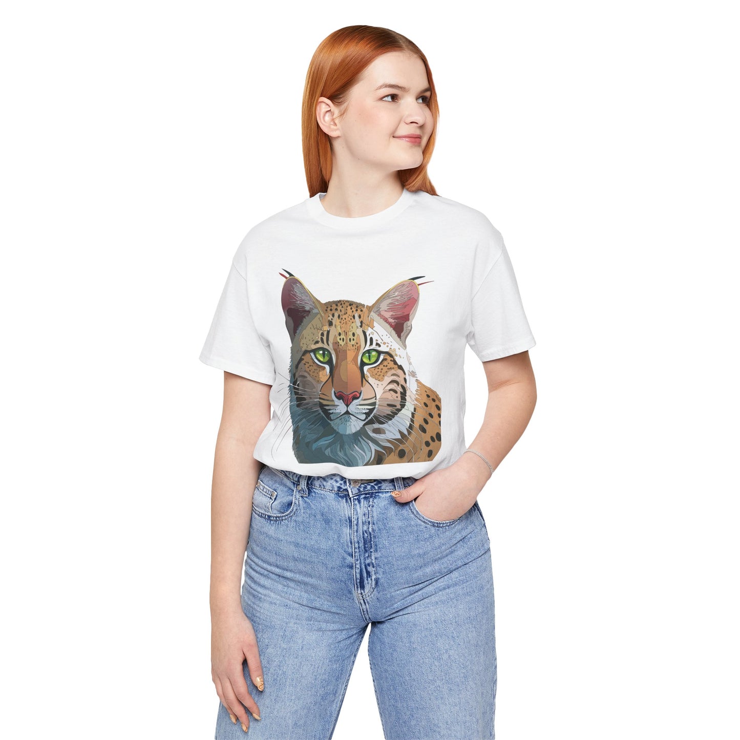 Unisex Animal Shirt, Tee Shirt with Animals, Art Design Tee Shirt, Wild Animals Shirt