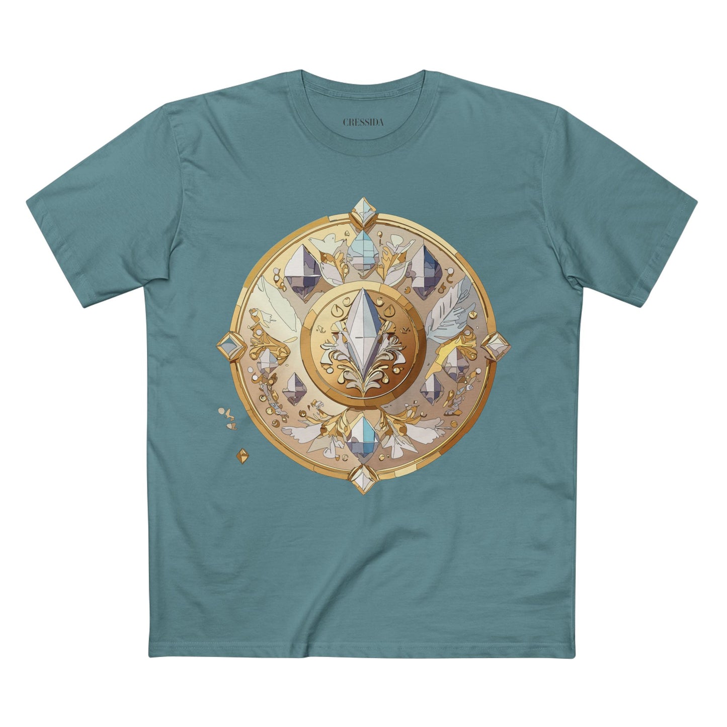 Medallion Shirt, Shirt with Medallion, Tee Shirt with Medal