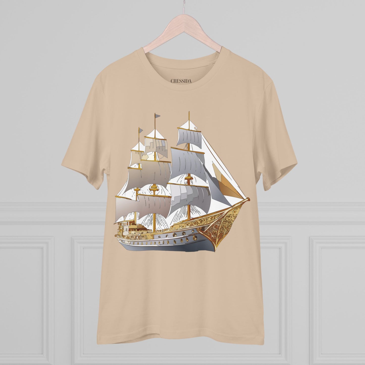 Organic T-shirt with Ship