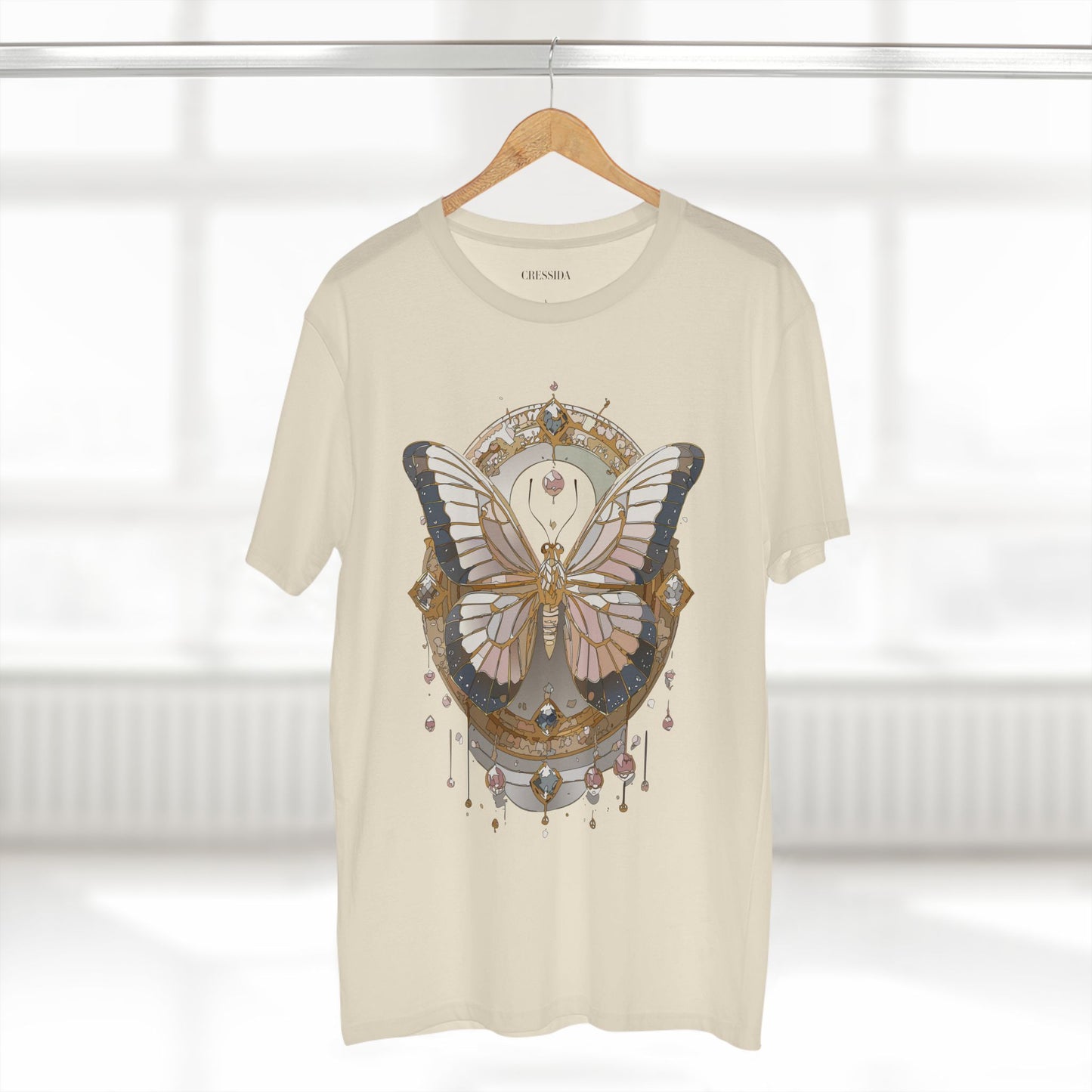 Butterfly shirt, Shirt with Butterfly, Tee Shirt with Antique Butterfly