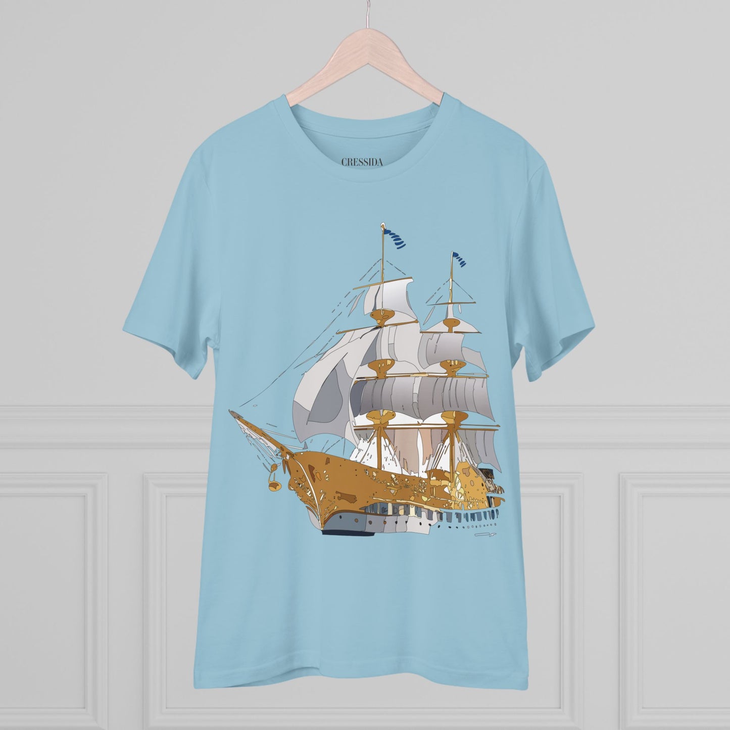 Organic T-shirt with Ship