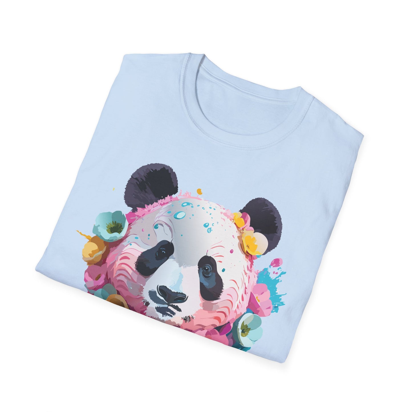 Panda Shirt, T Shirt with Panda, Animal Shirt, Tee Shirt with Animals