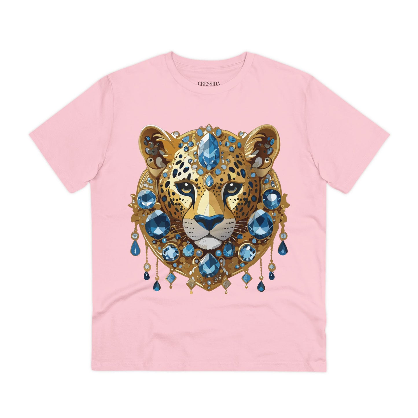 Organic T-shirt with Animals - Cheetah