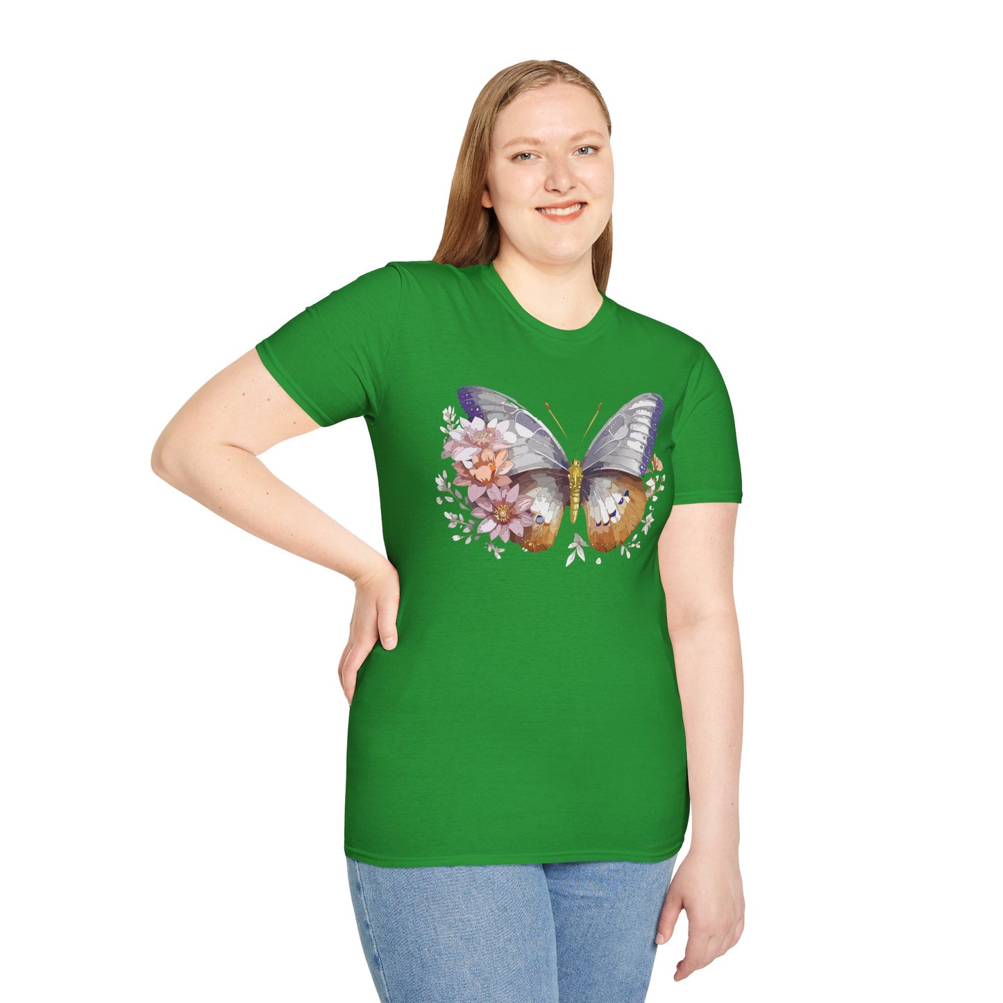 Butterfly Shirt, T Shirt with Butterfly, Monarch Shirt