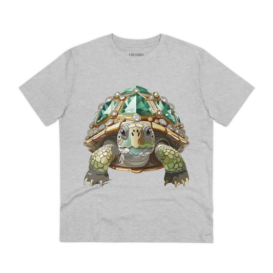 Organic T-shirt with Animals - Turtle