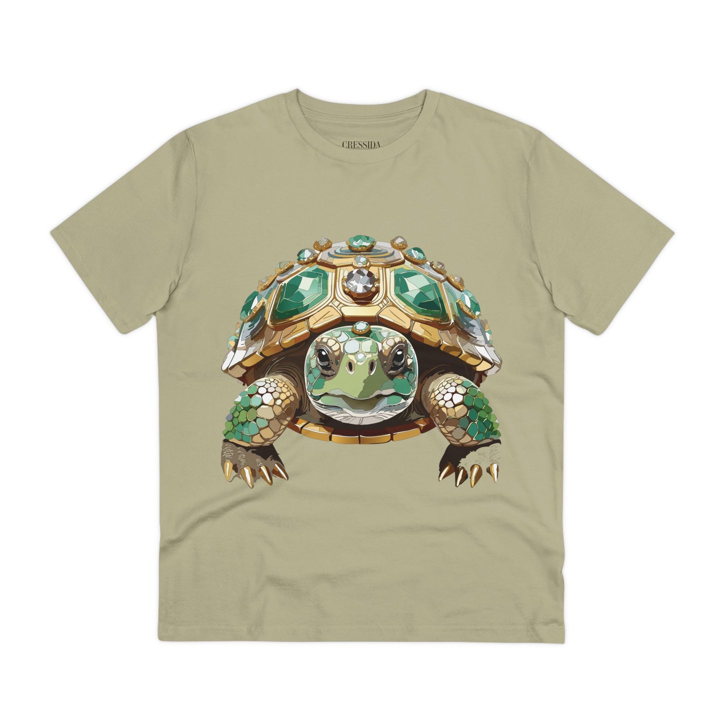 Organic T-shirt with Animals - Turtle