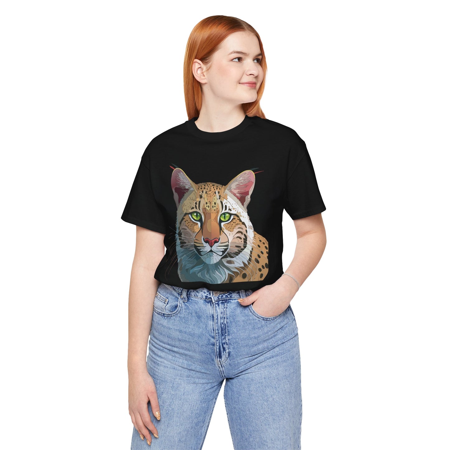 Unisex Animal Shirt, Tee Shirt with Animals, Art Design Tee Shirt, Wild Animals Shirt