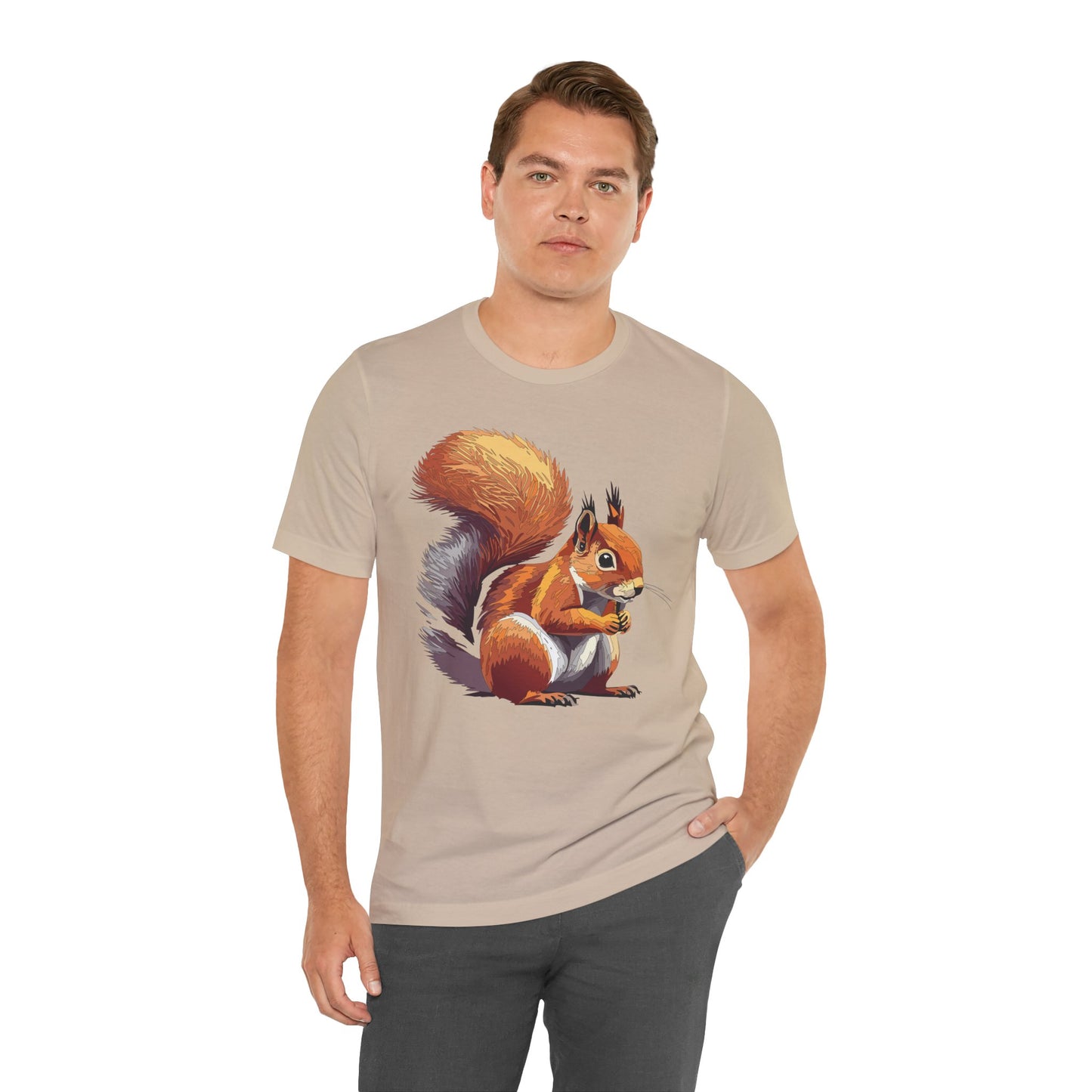 Unisex Animal Shirt, Tee Shirt with Animals, Art Design Tee Shirt, Wild Animals Shirt
