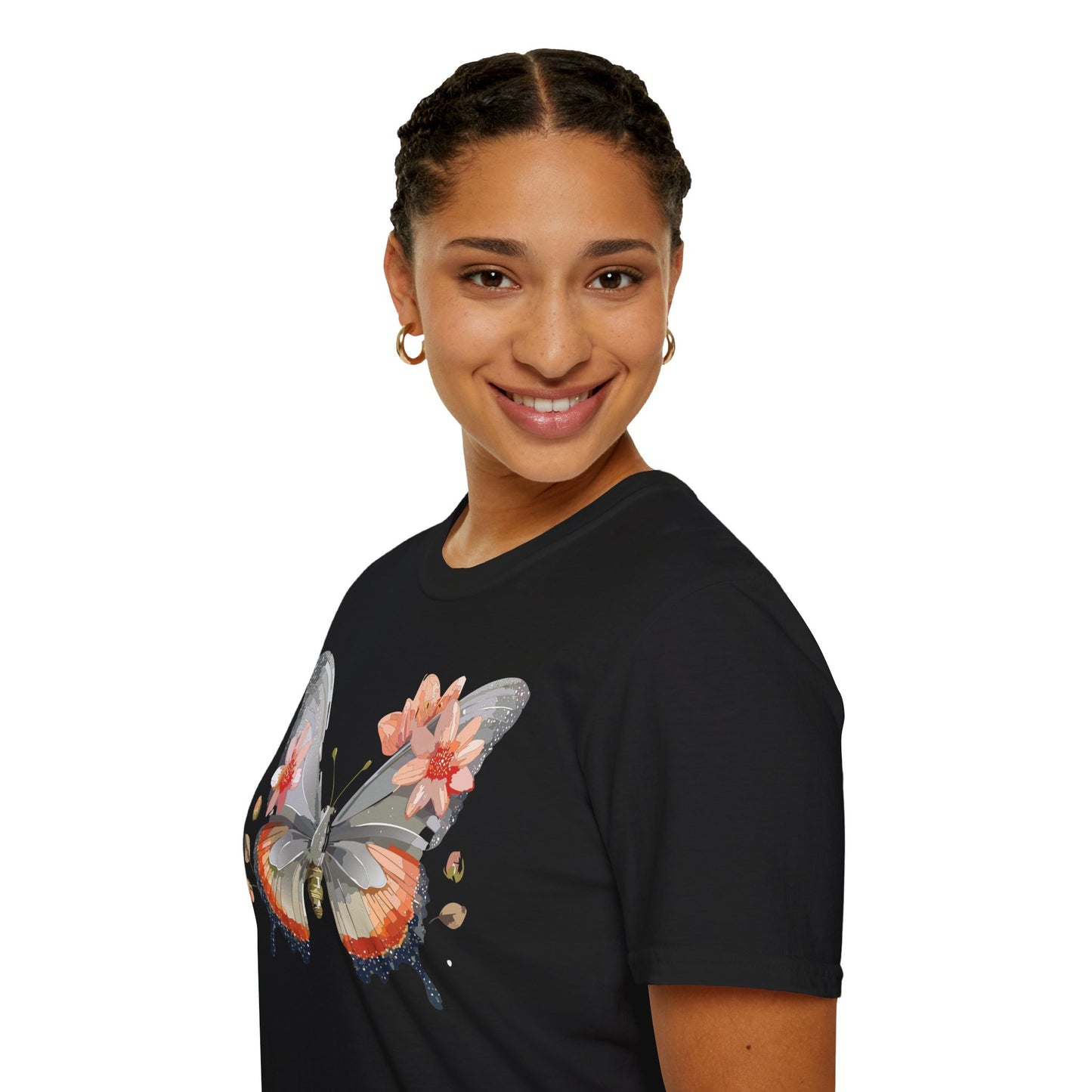 Butterfly Shirt, T Shirt with Butterfly, Monarch Shirt