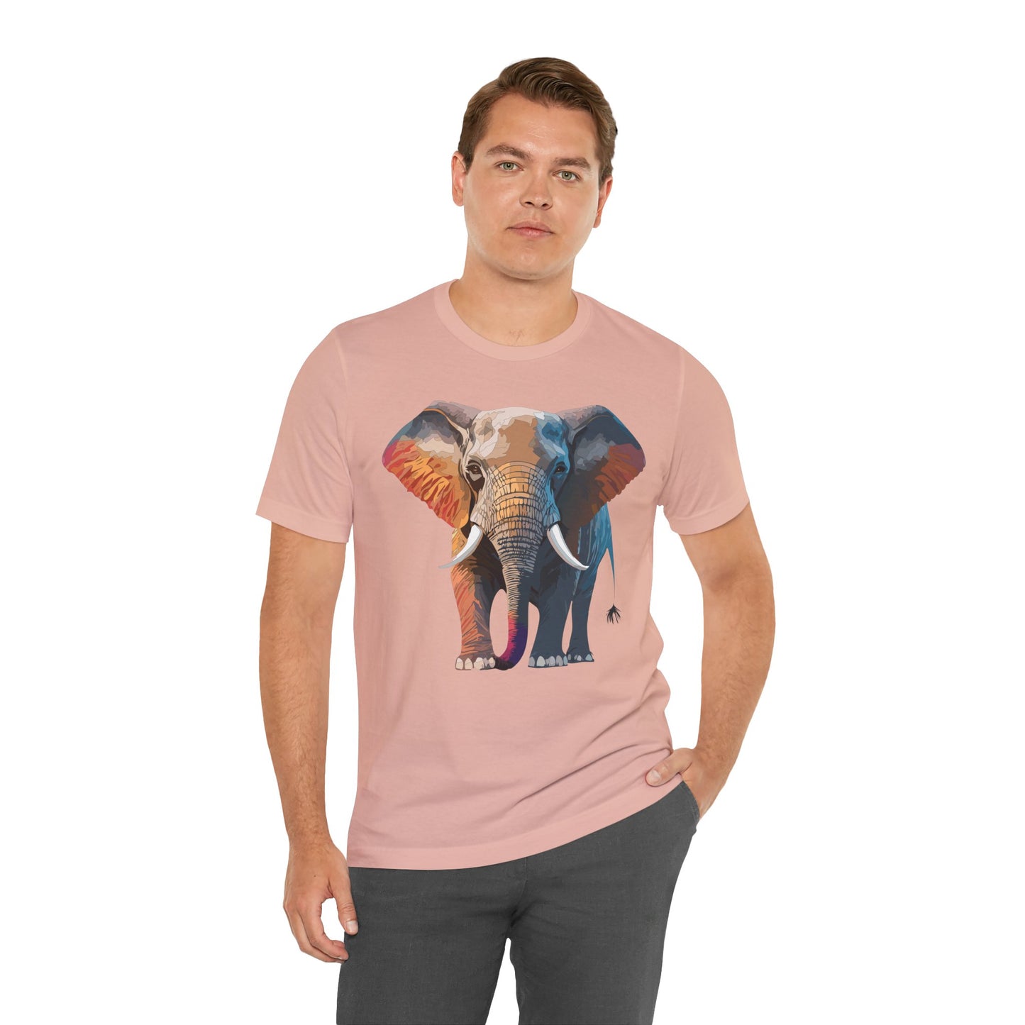 Unisex Animal Shirt, Tee Shirt with Animals, Art Design Tee Shirt, Wild Animals Shirt