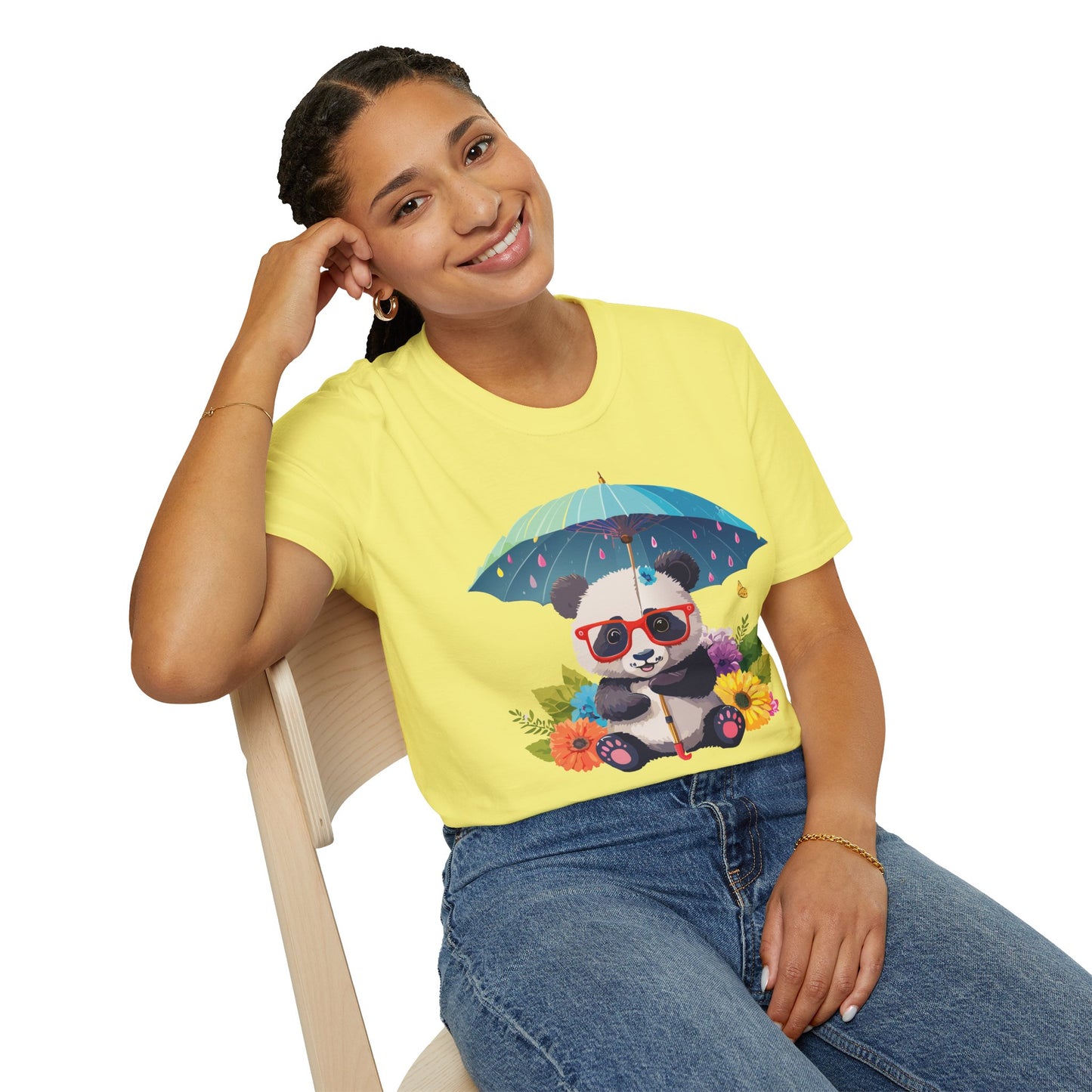 Panda Shirt, T Shirt with Panda, Animal Shirt, Tee Shirt with Animals