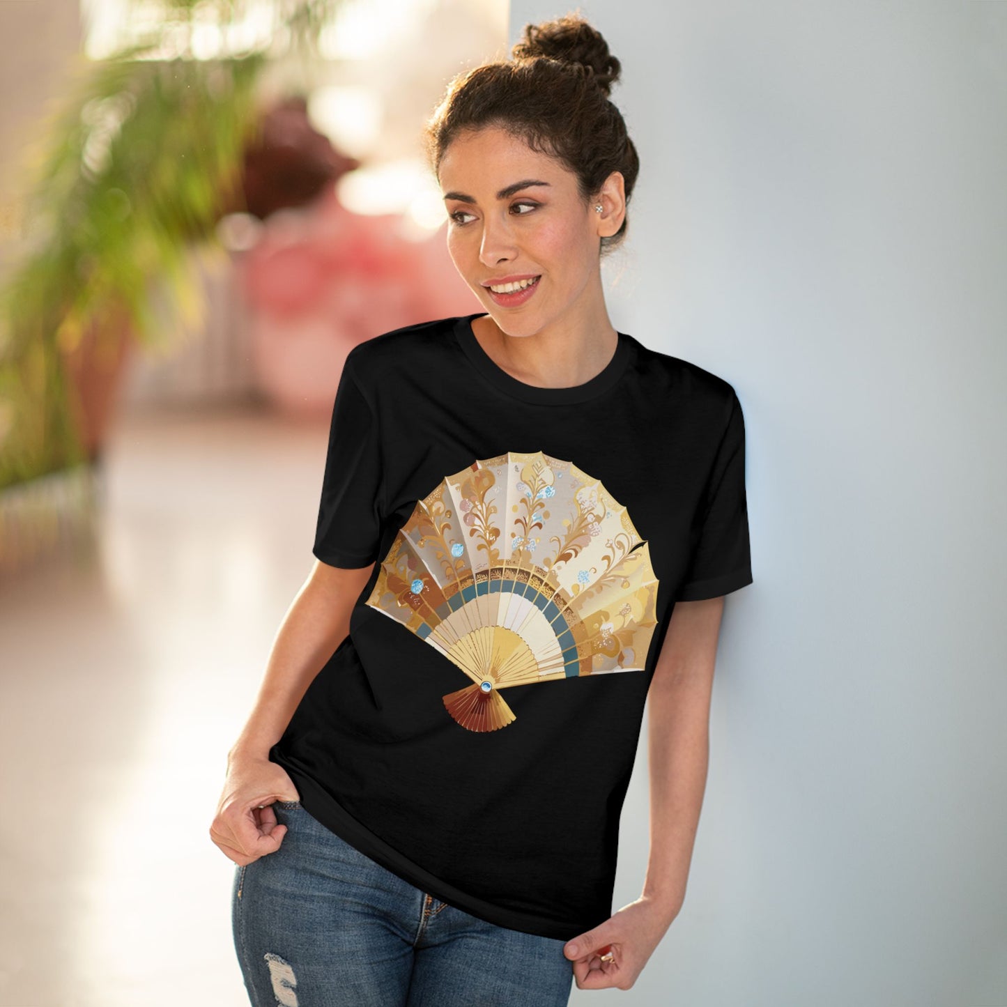 Organic T-shirt with Fan