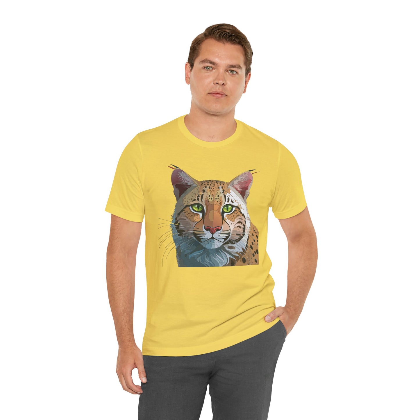 Unisex Animal Shirt, Tee Shirt with Animals, Art Design Tee Shirt, Wild Animals Shirt