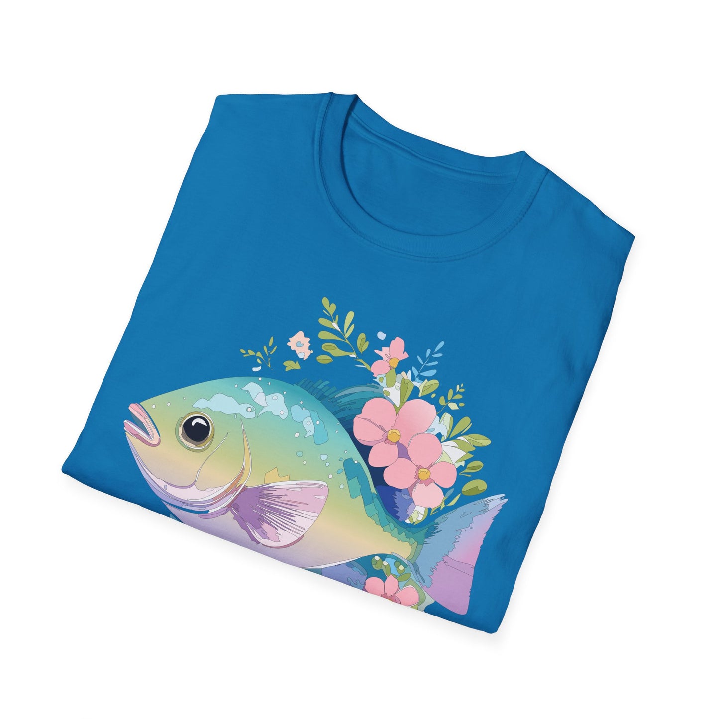 Fish Art Design Shirt, T Shirt with Fish, Graphic Shirt, Tee Shirt with Graphic Design, Shirt with Fish Graphic Art