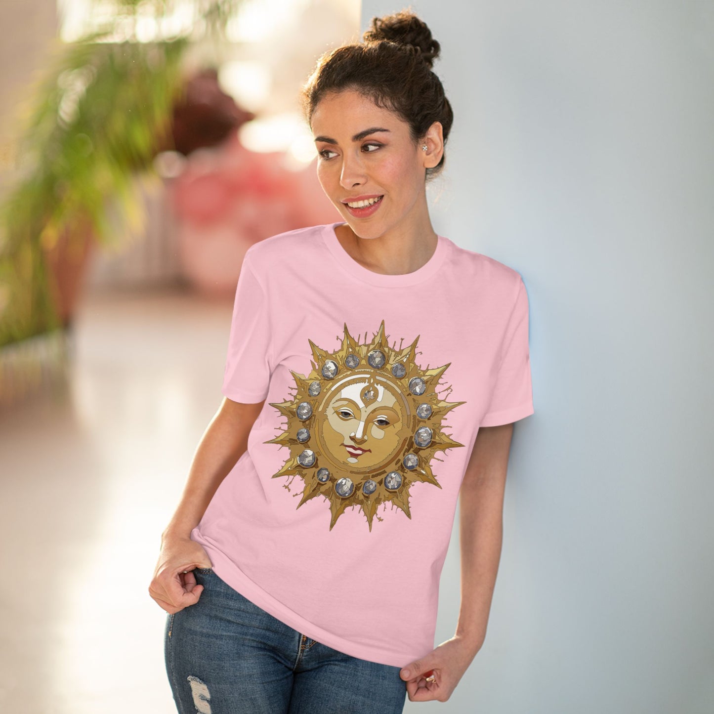 Organic T-shirt with Sun