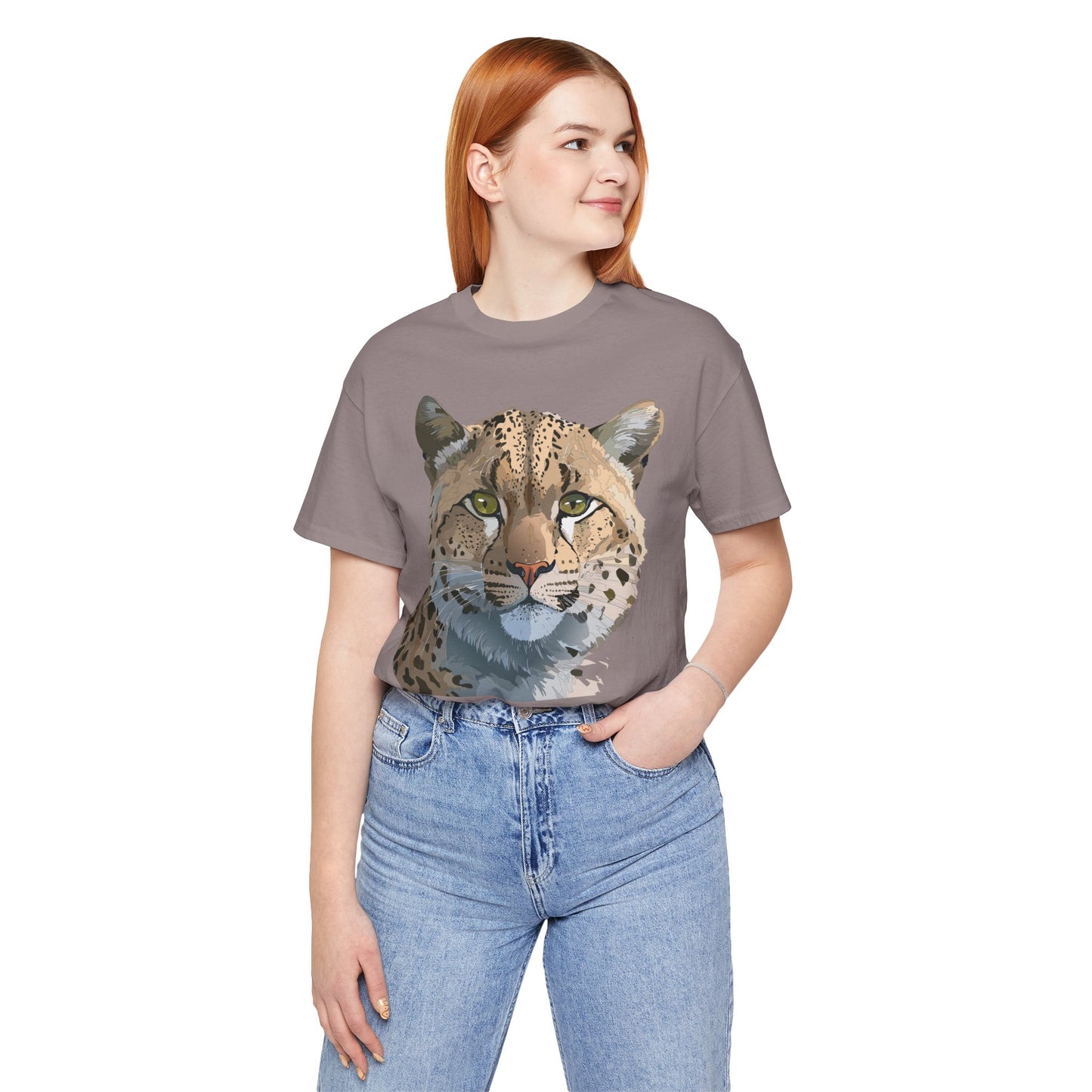Unisex Animal Shirt, Tee Shirt with Animals, Art Design Tee Shirt, Wild Animals Shirt