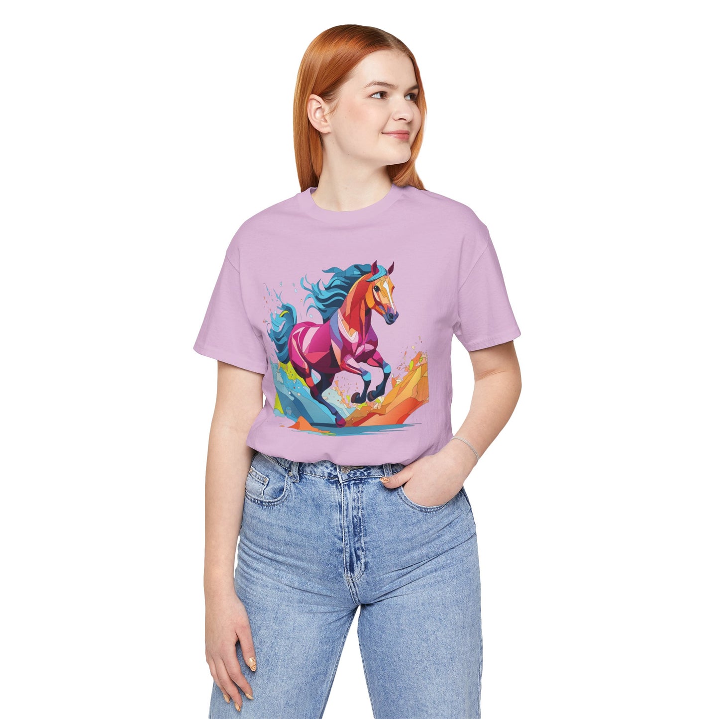 Unisex Animal Shirt, Tee Shirt with Animals, Art Design Tee Shirt, Wild Animals Shirt