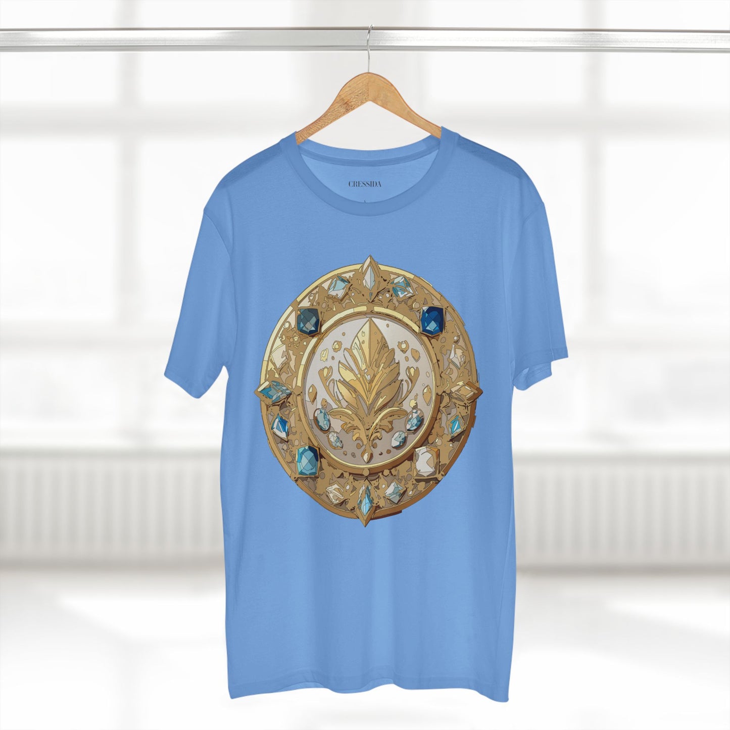 Medallion Shirt, Shirt with Medallion, Tee Shirt with Medal