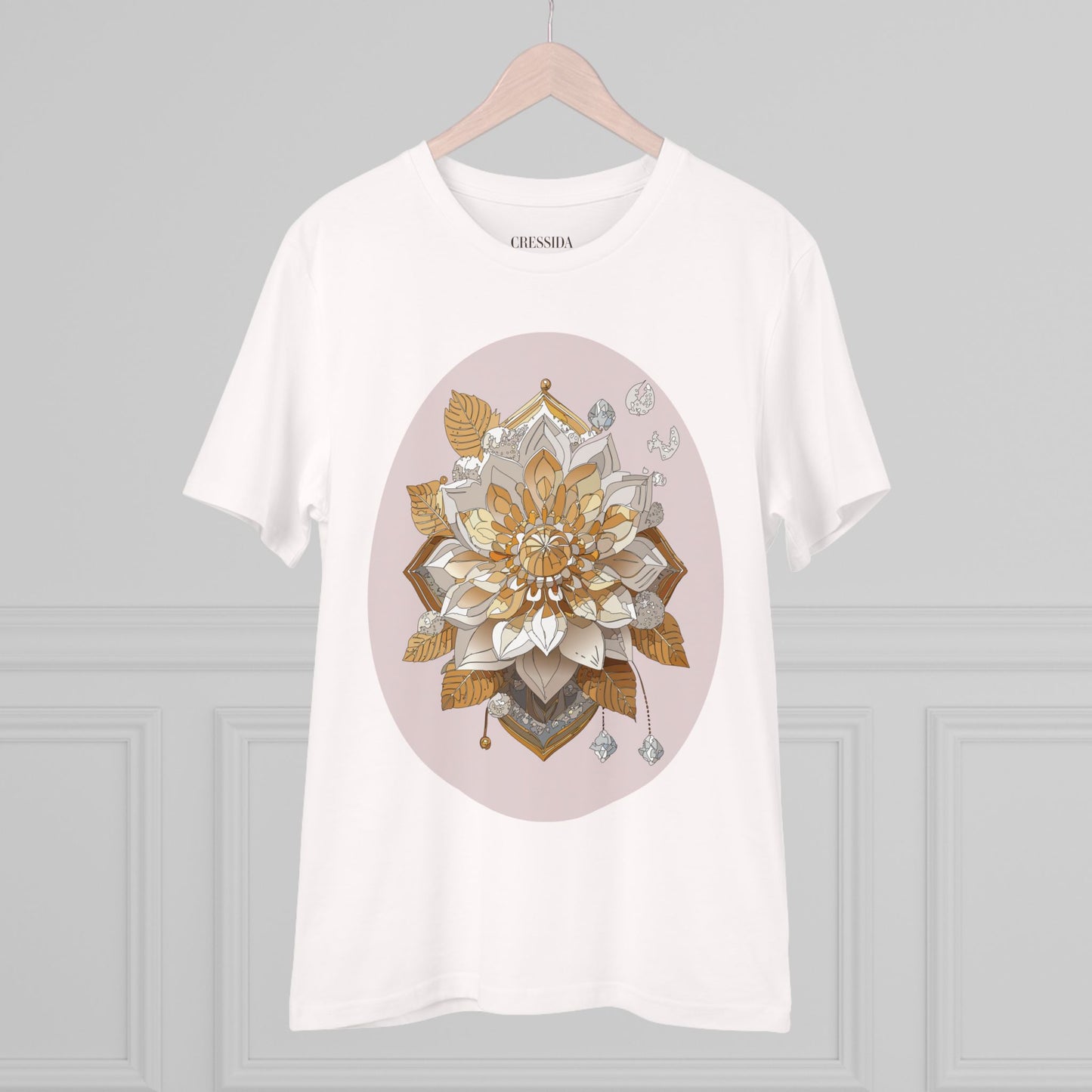 Organic T-shirt with Flower