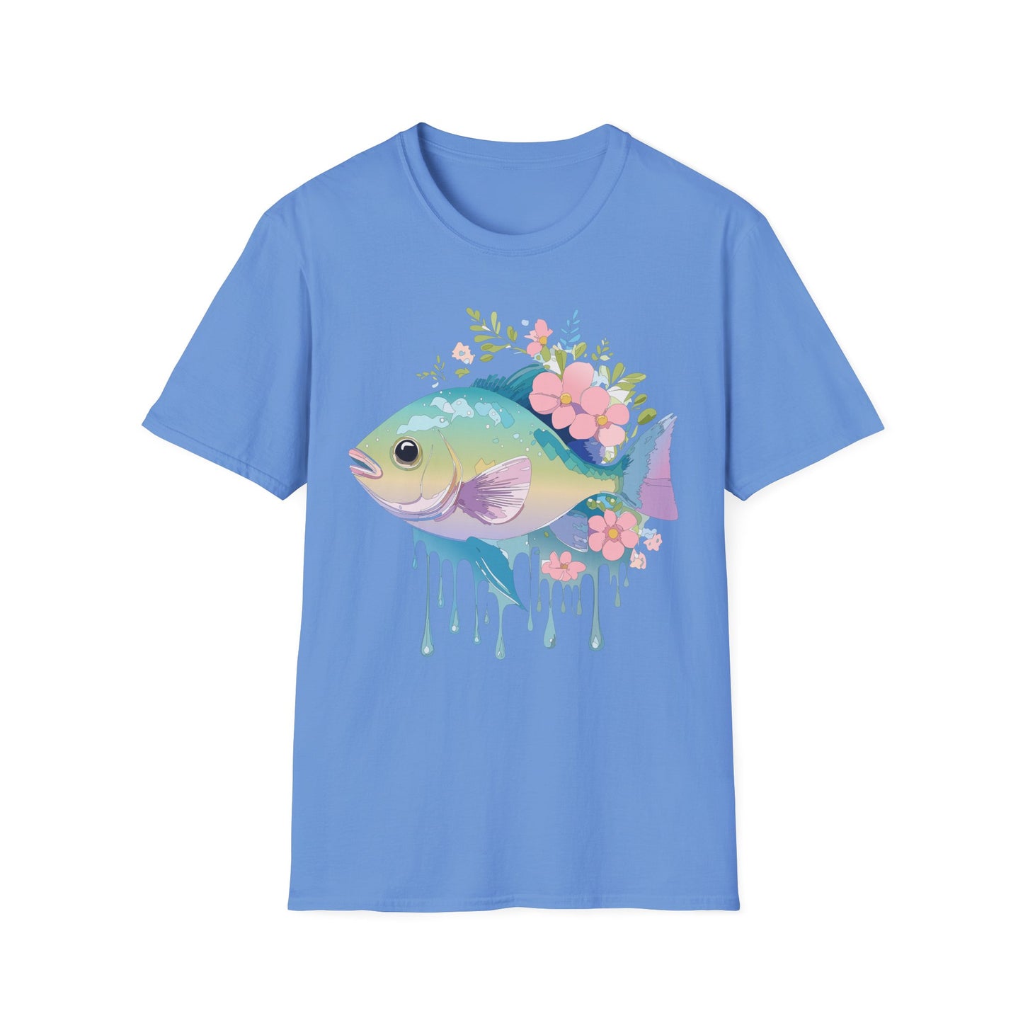 Fish Art Design Shirt, T Shirt with Fish, Graphic Shirt, Tee Shirt with Graphic Design, Shirt with Fish Graphic Art