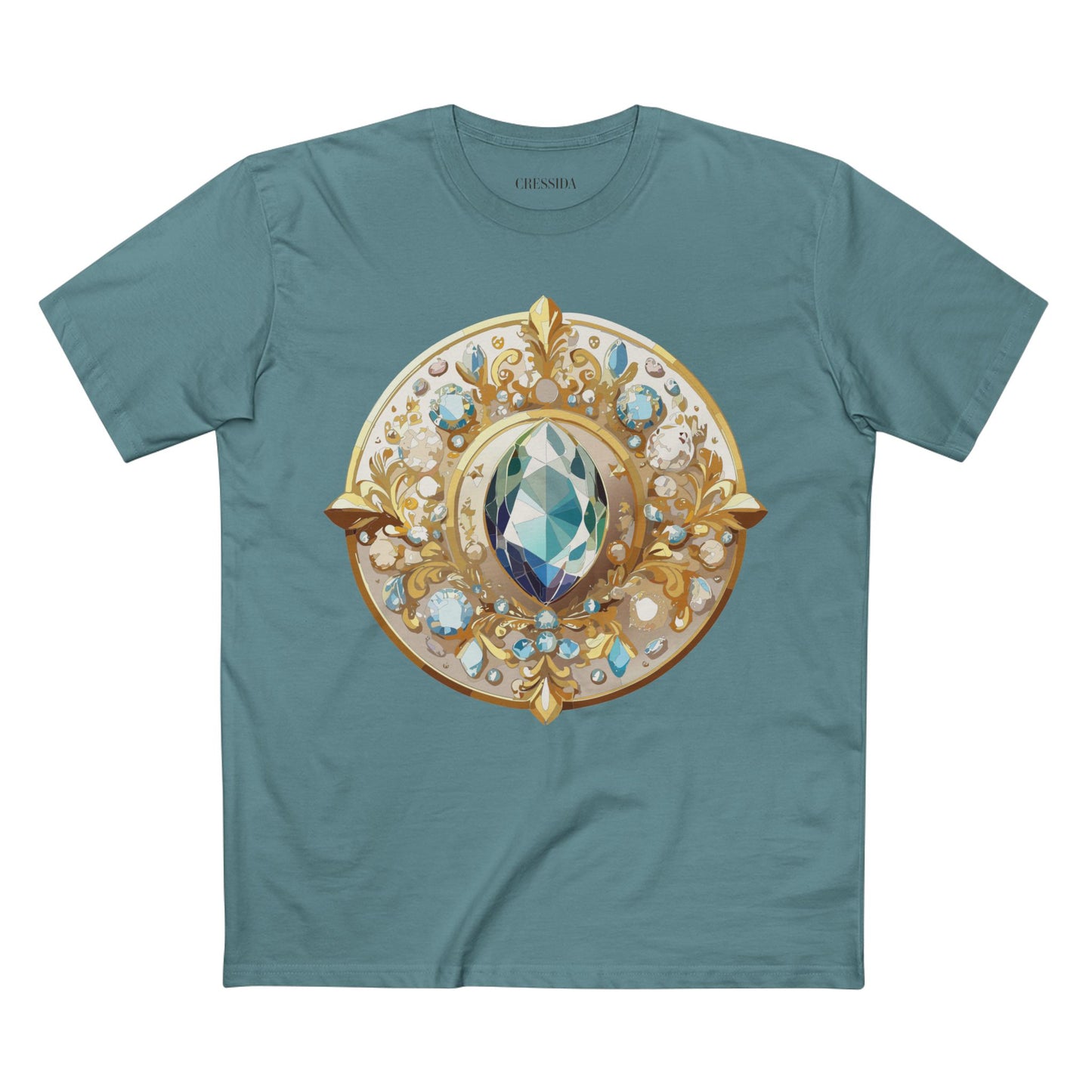 Medallion Shirt, Shirt with Medallion, Tee Shirt with Medal