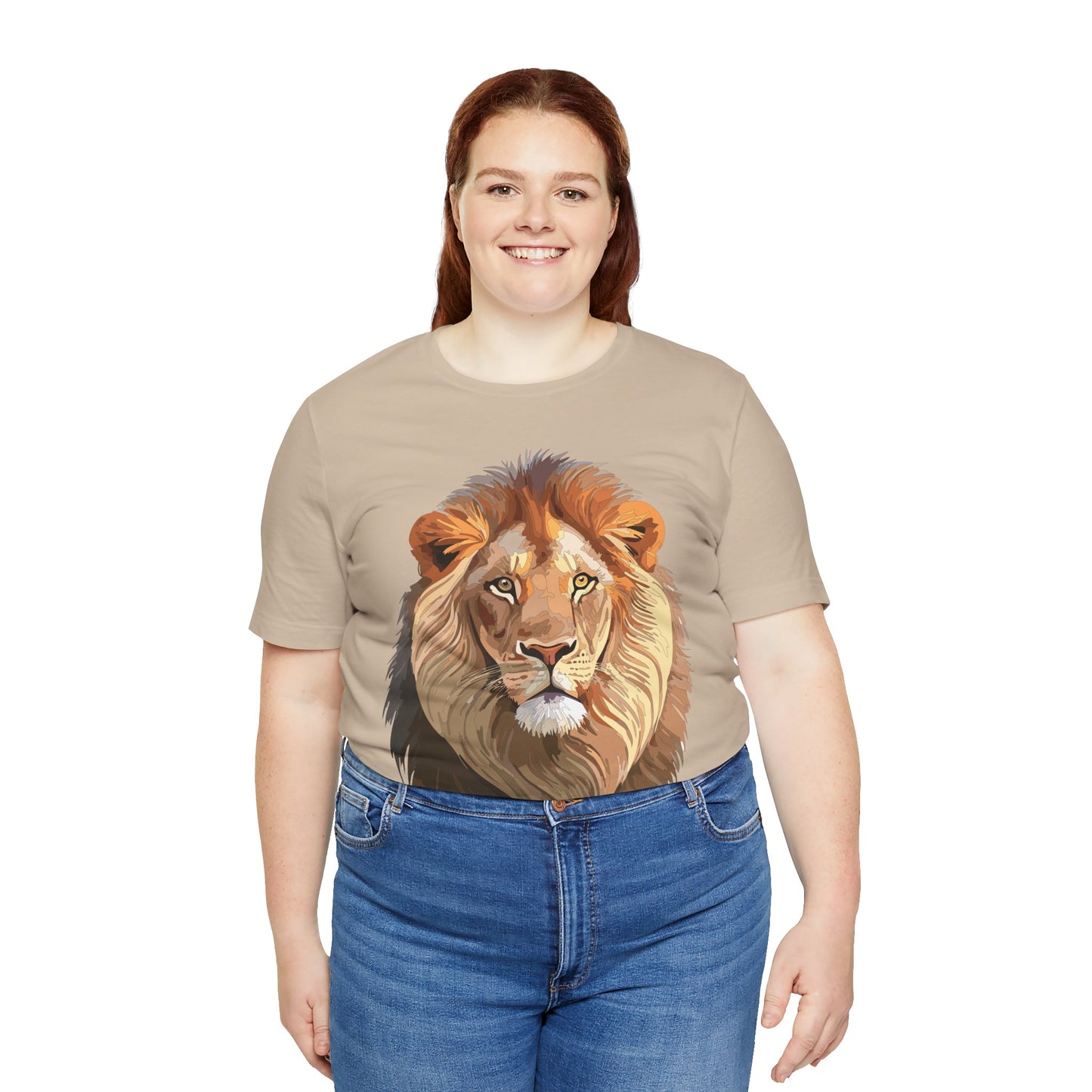Unisex Animal Shirt, Tee Shirt with Animals, Art Design Tee Shirt, Wild Animals Shirt