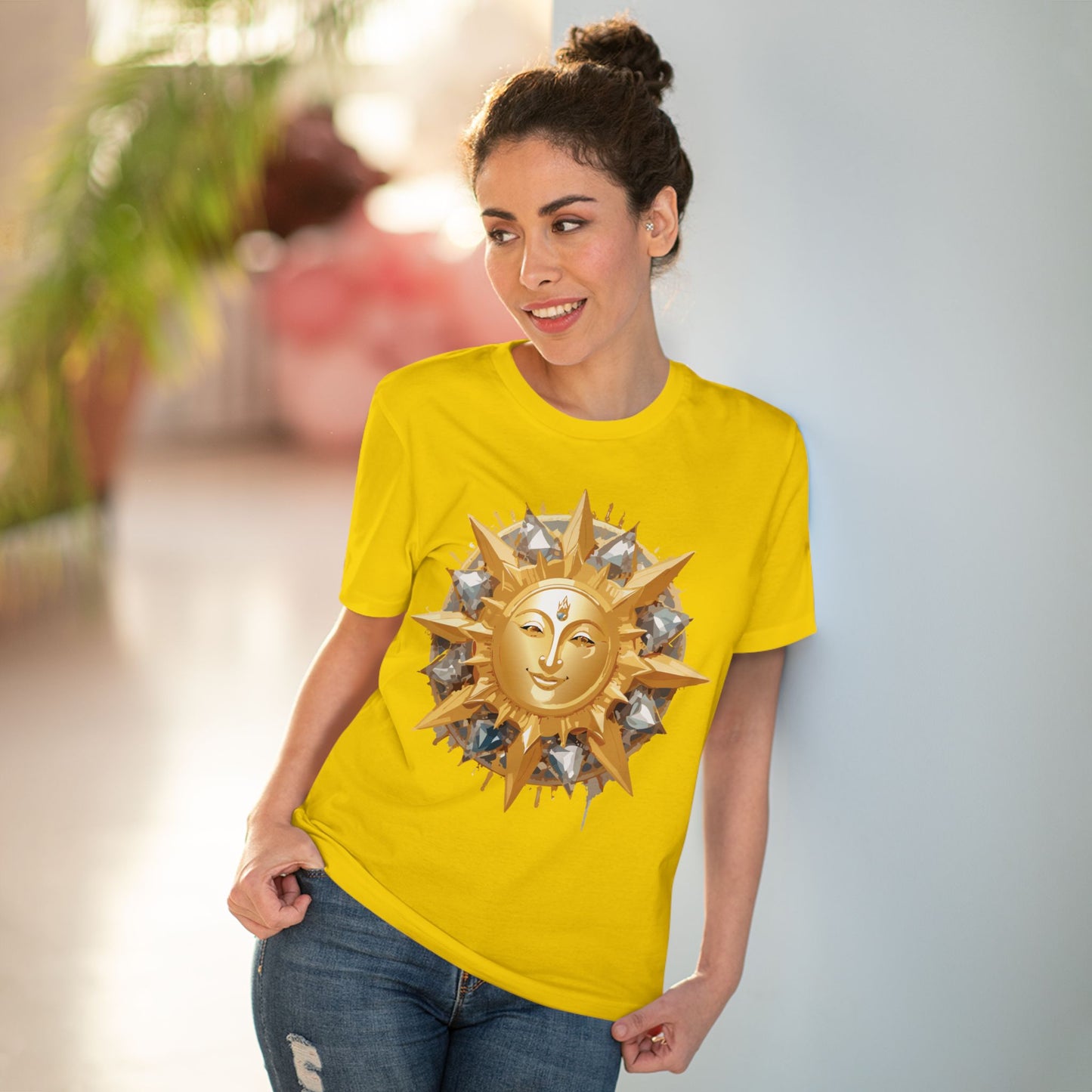 Organic T-shirt with Sun