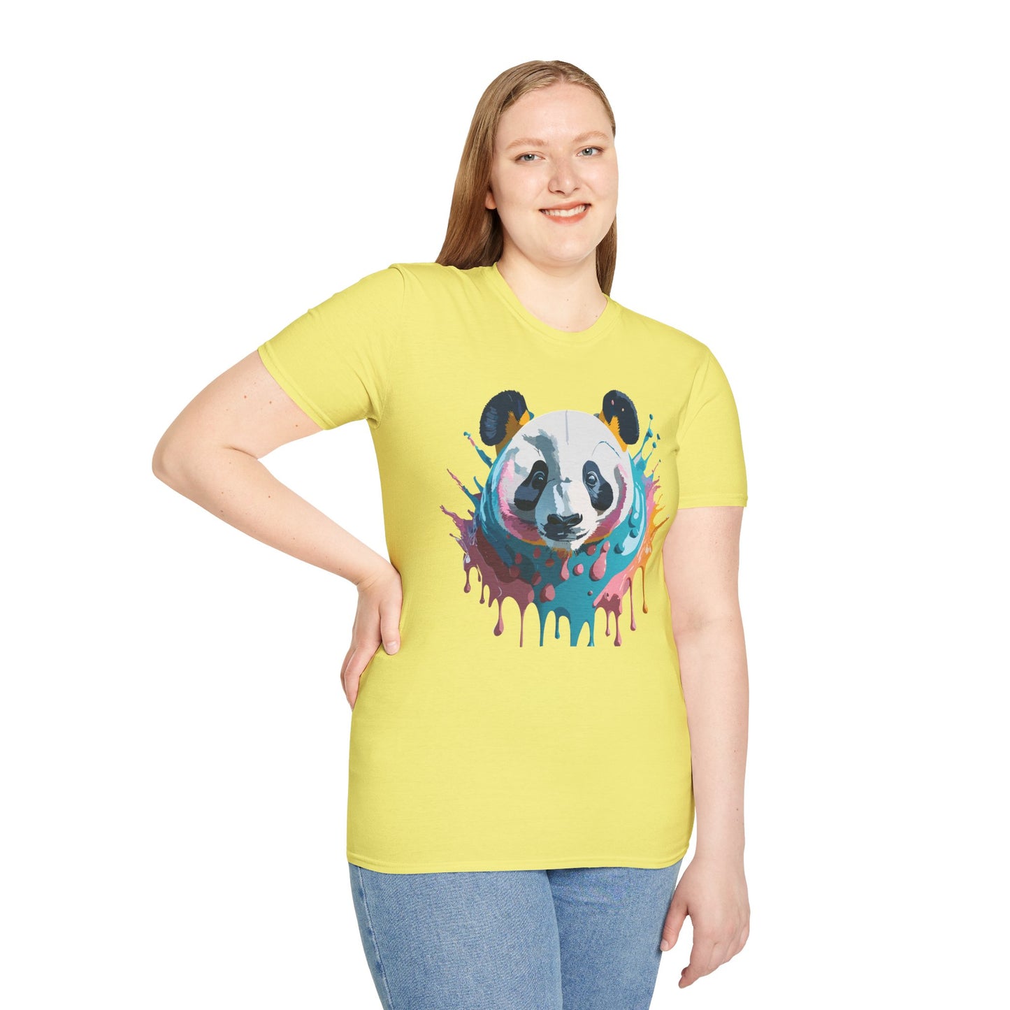 Panda Shirt, T Shirt with Panda, Animal Shirt, Tee Shirt with Animals