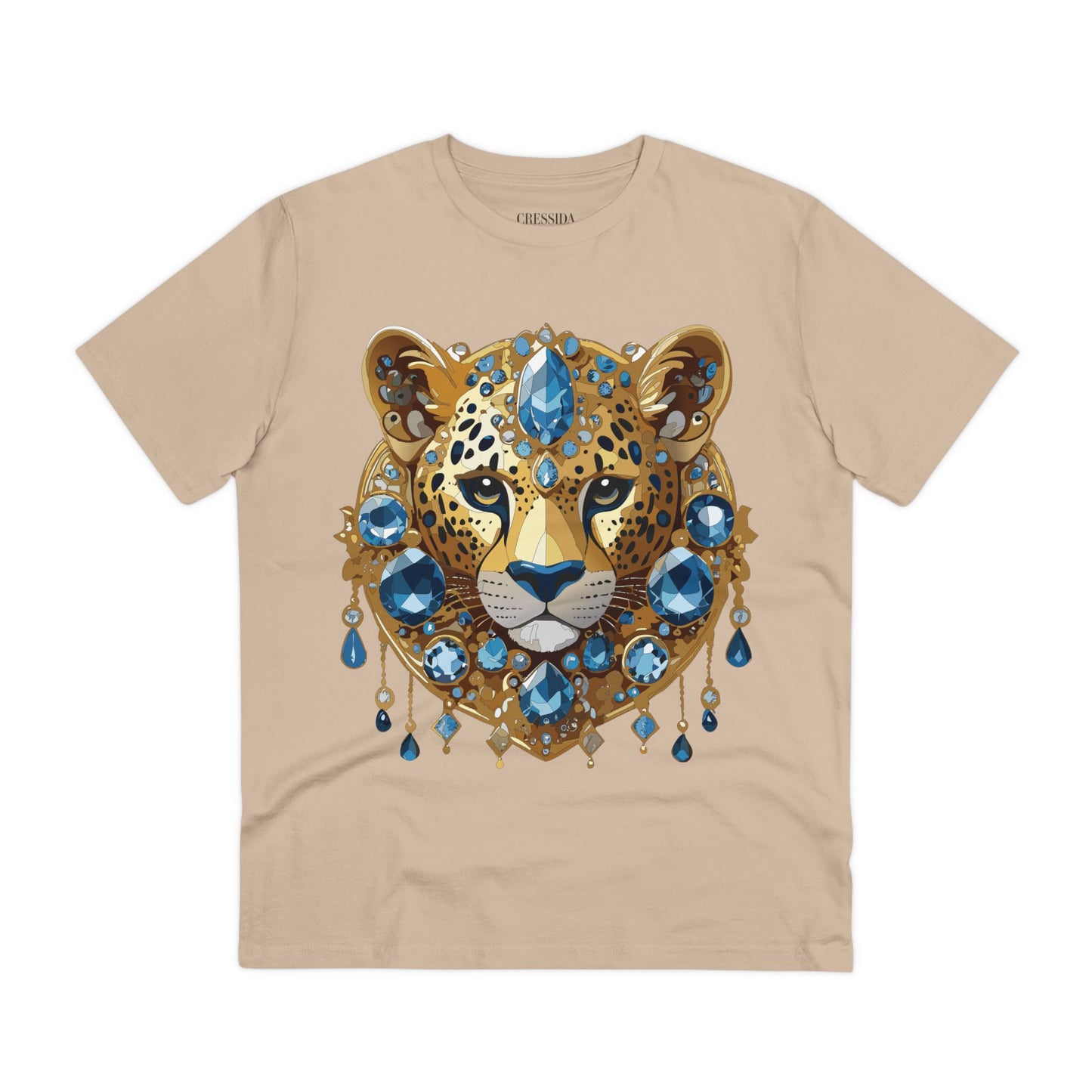 Organic T-shirt with Animals - Cheetah