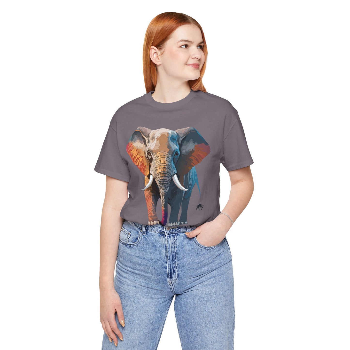 Unisex Animal Shirt, Tee Shirt with Animals, Art Design Tee Shirt, Wild Animals Shirt