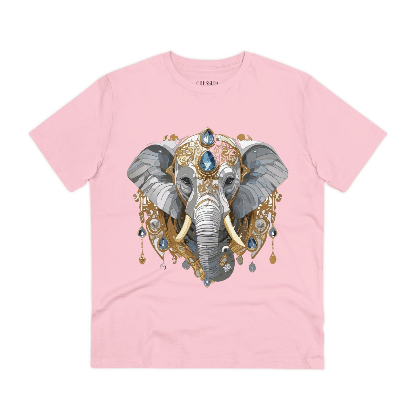 Organic T-shirt with Animals - Elephant