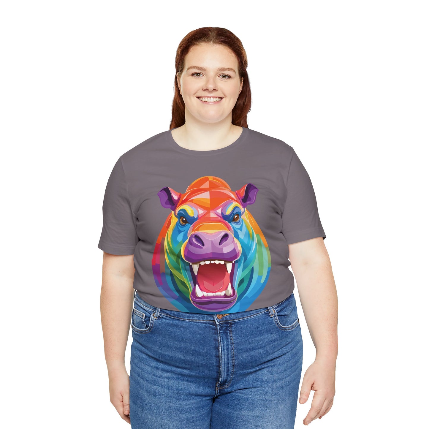 Unisex Animal Shirt, Tee Shirt with Animals, Art Design Tee Shirt, Wild Animals Shirt
