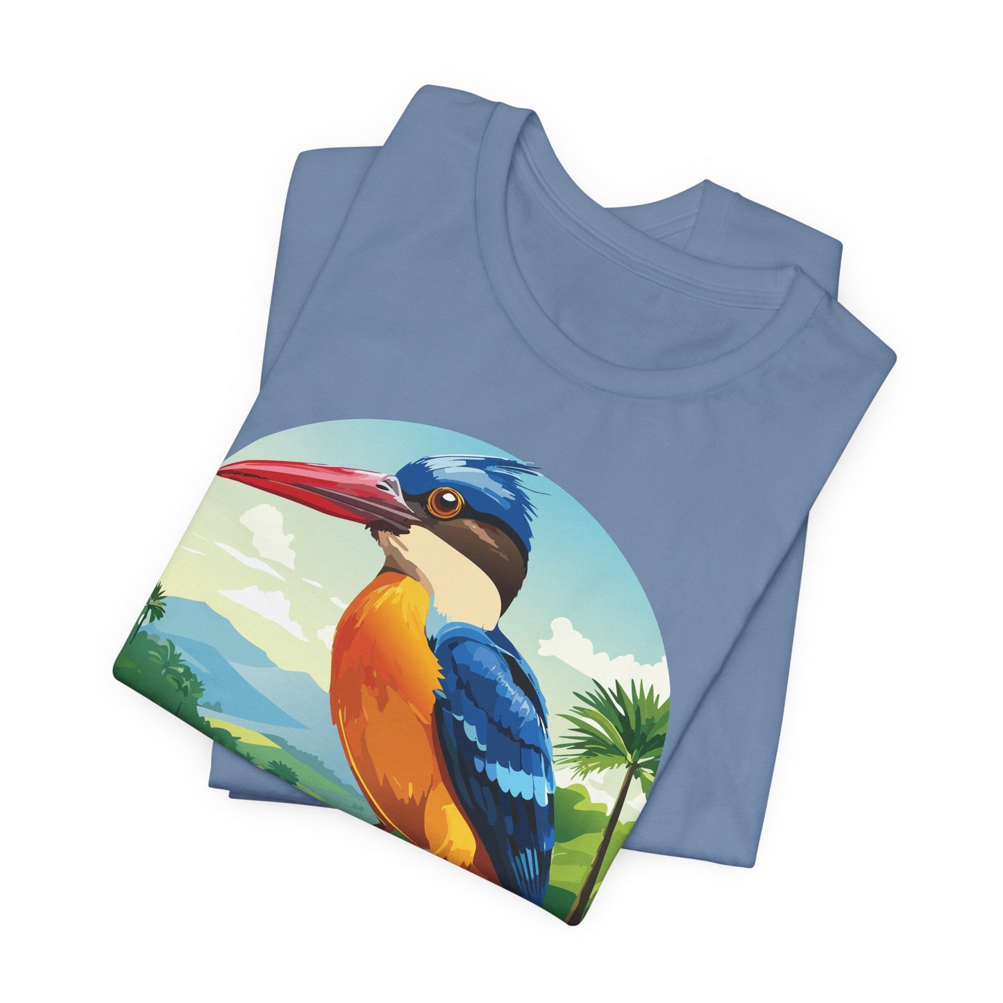 Unisex Animal Shirt, Tee Shirt with Animals, Art Design Tee Shirt, Wild Animals Shirt