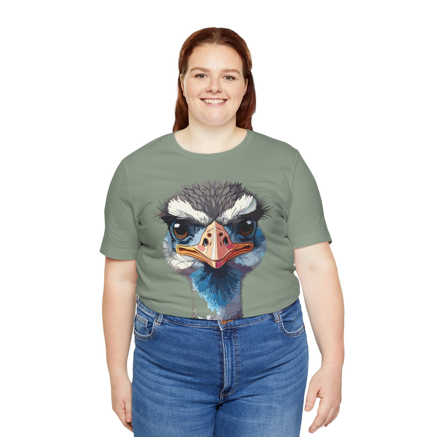 Unisex Animal Shirt, Tee Shirt with Animals, Art Design Tee Shirt, Wild Animals Shirt