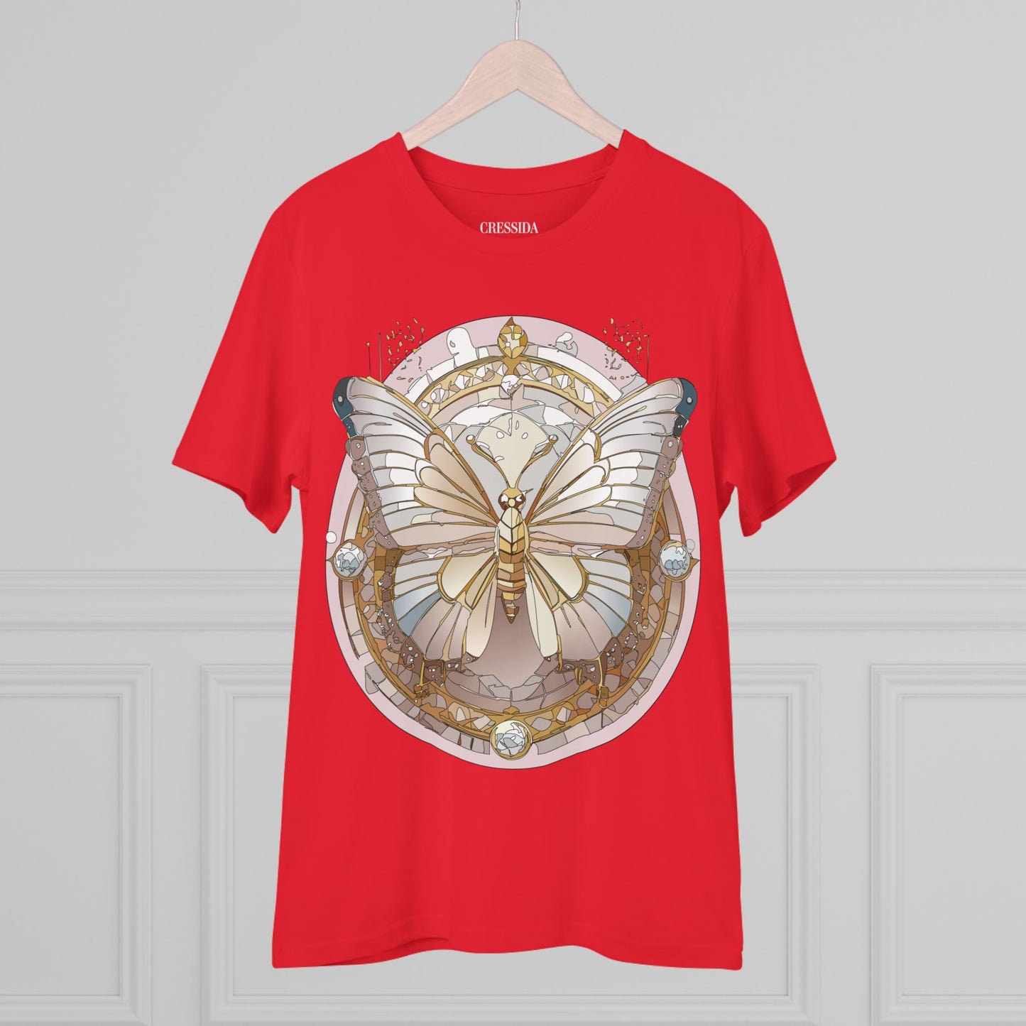 Organic T-shirt with Butterfly