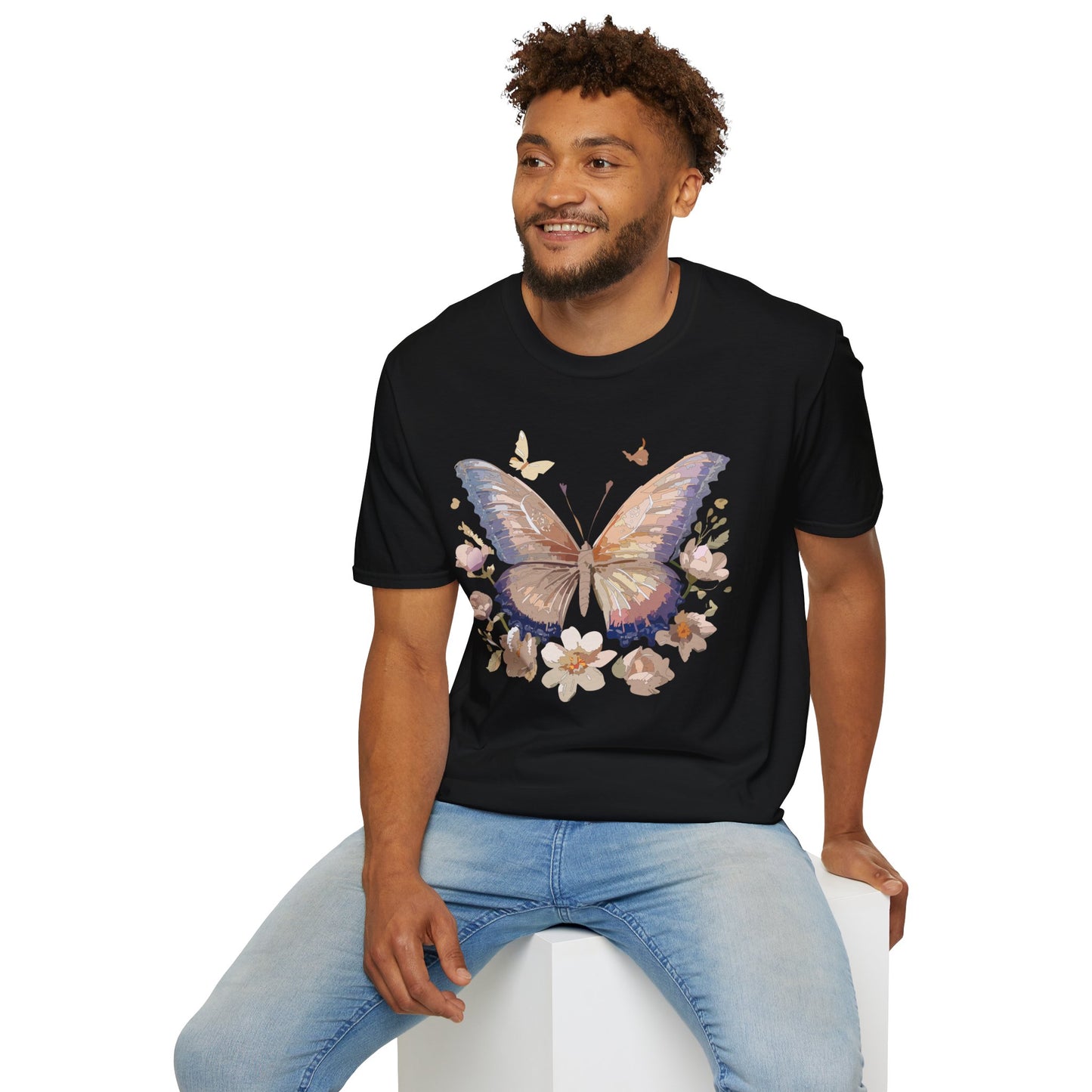 Butterfly Shirt, T Shirt with Butterfly, Monarch Shirt